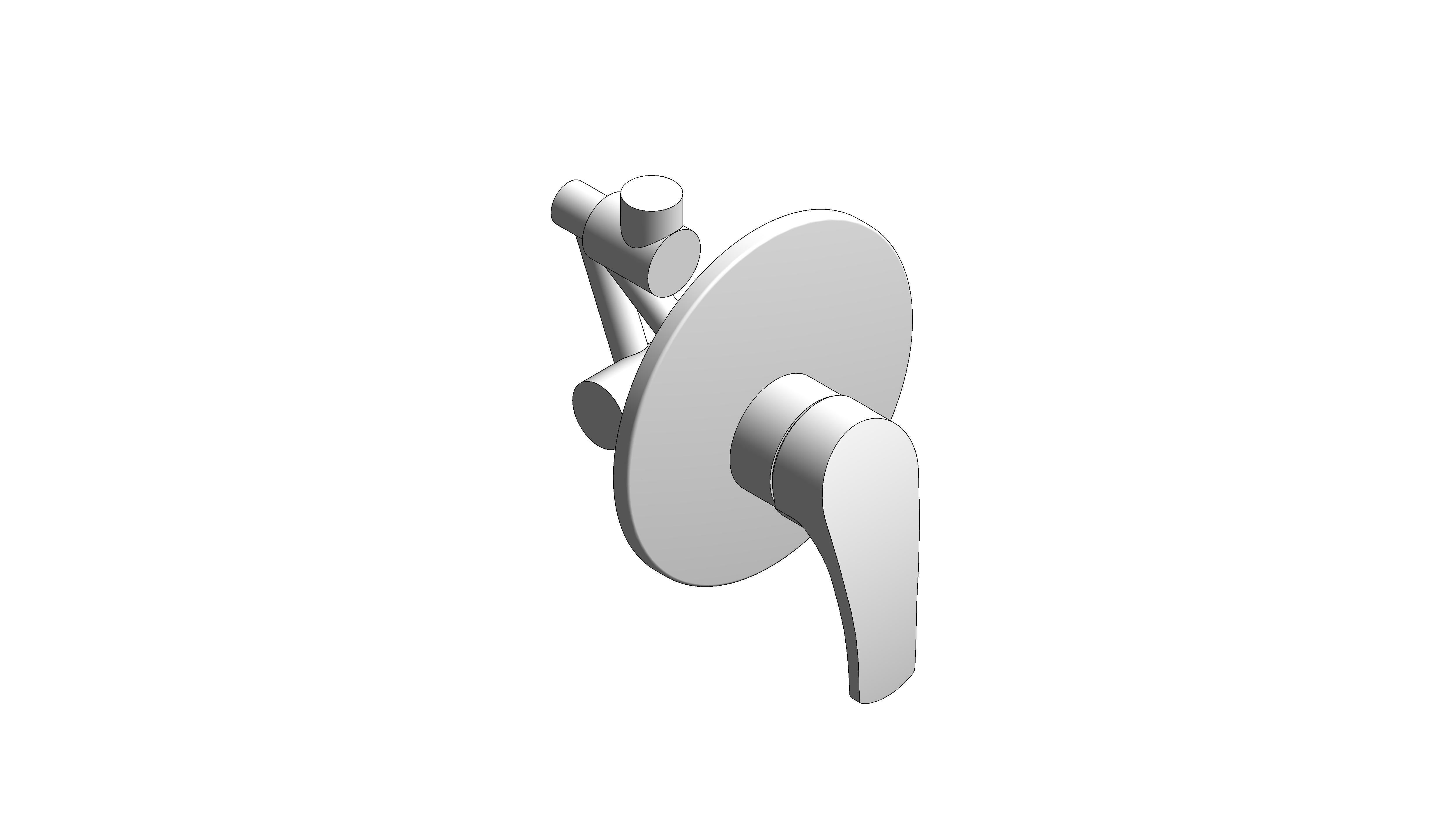 Product: EUROSMART Single-lever shower mixer 1/2″ (33556003)