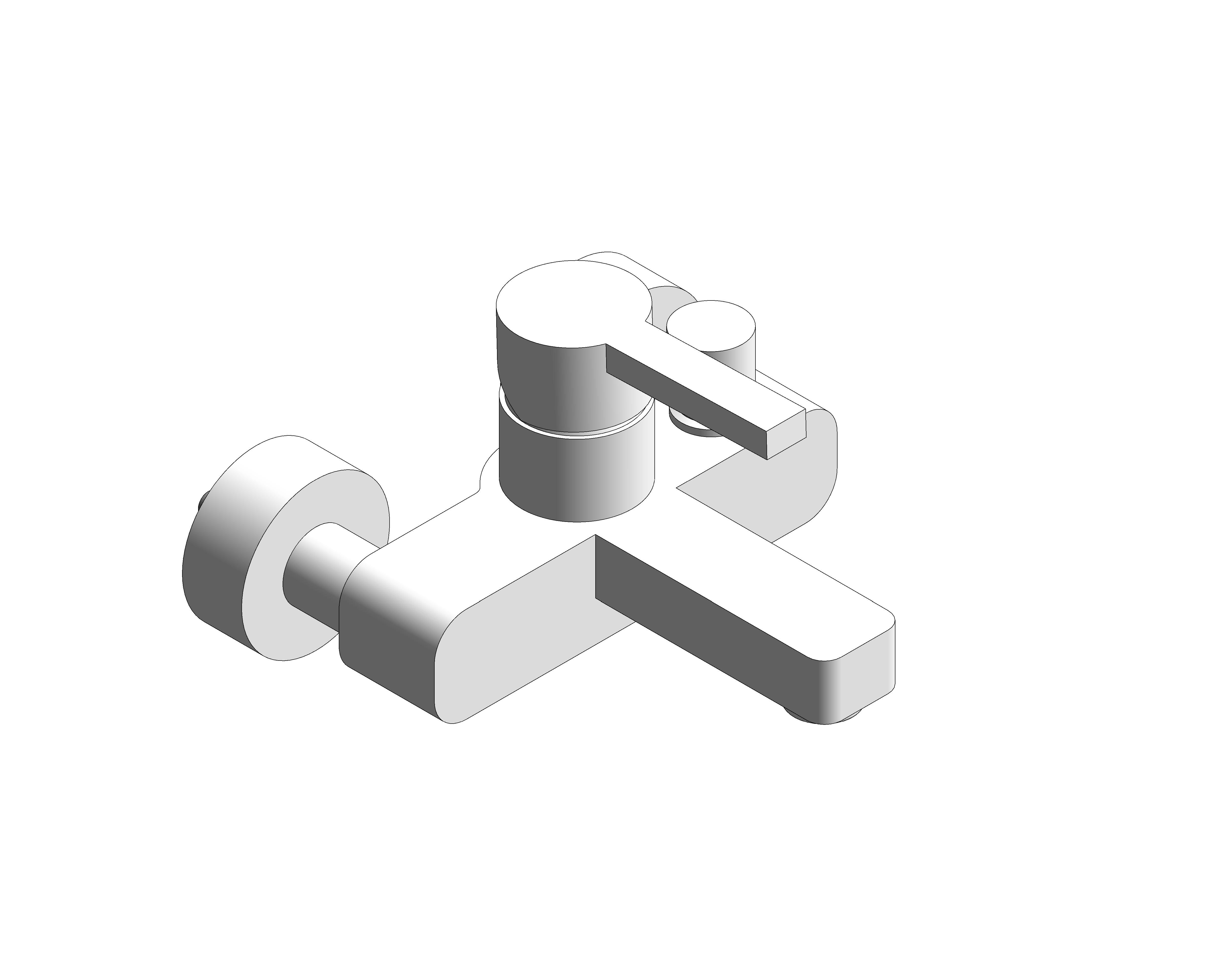 Product: Grohe Lineare  - Single-lever bath/shower mixer 1/2″ - 33849000