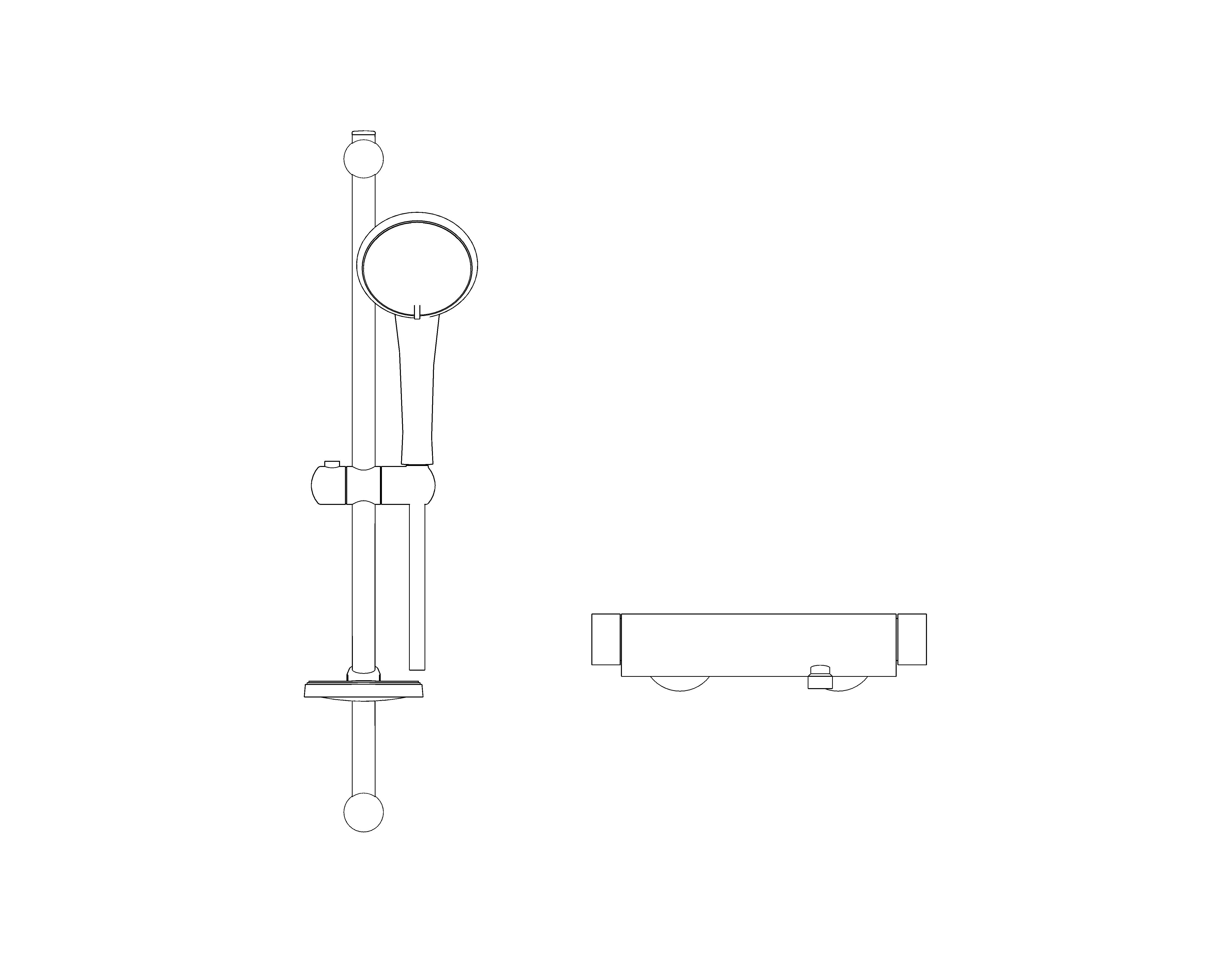 bimstore front image of the Grohe Grohtherm 2000 - Thermostatic shower mixer 1/2″ with shower set - 34195001