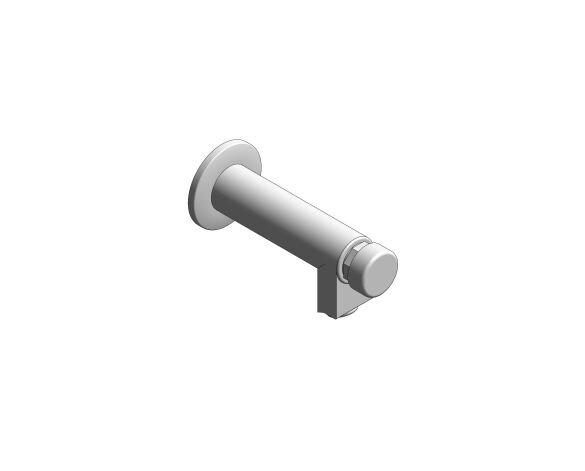 Revit, Bim, Store, Components, MEP, Object, Grohe, Plumbing, Fixtures, 14, METRIC, Euroeco, Cosmopolitan, T, Self, Closing, Pillar, Tap, 36266000