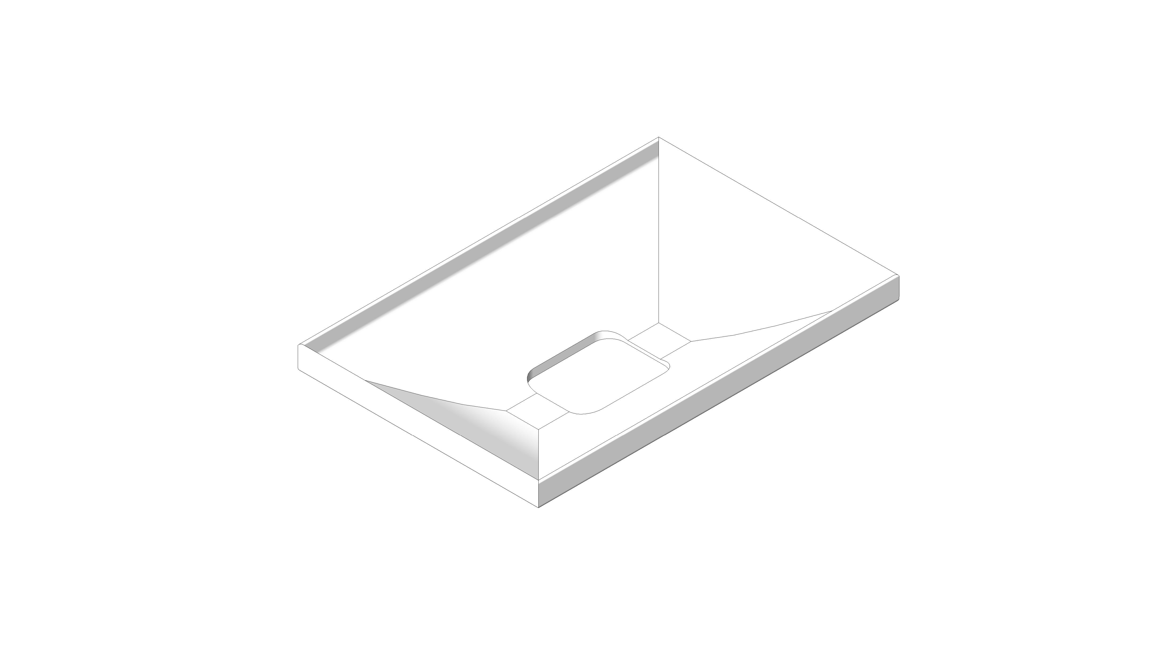 Product: AIRIO Vessel Rectangular (3983800H)