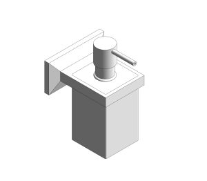 Product: ALLURE BRILLIANT Holder with soap dispenser (40894000)
