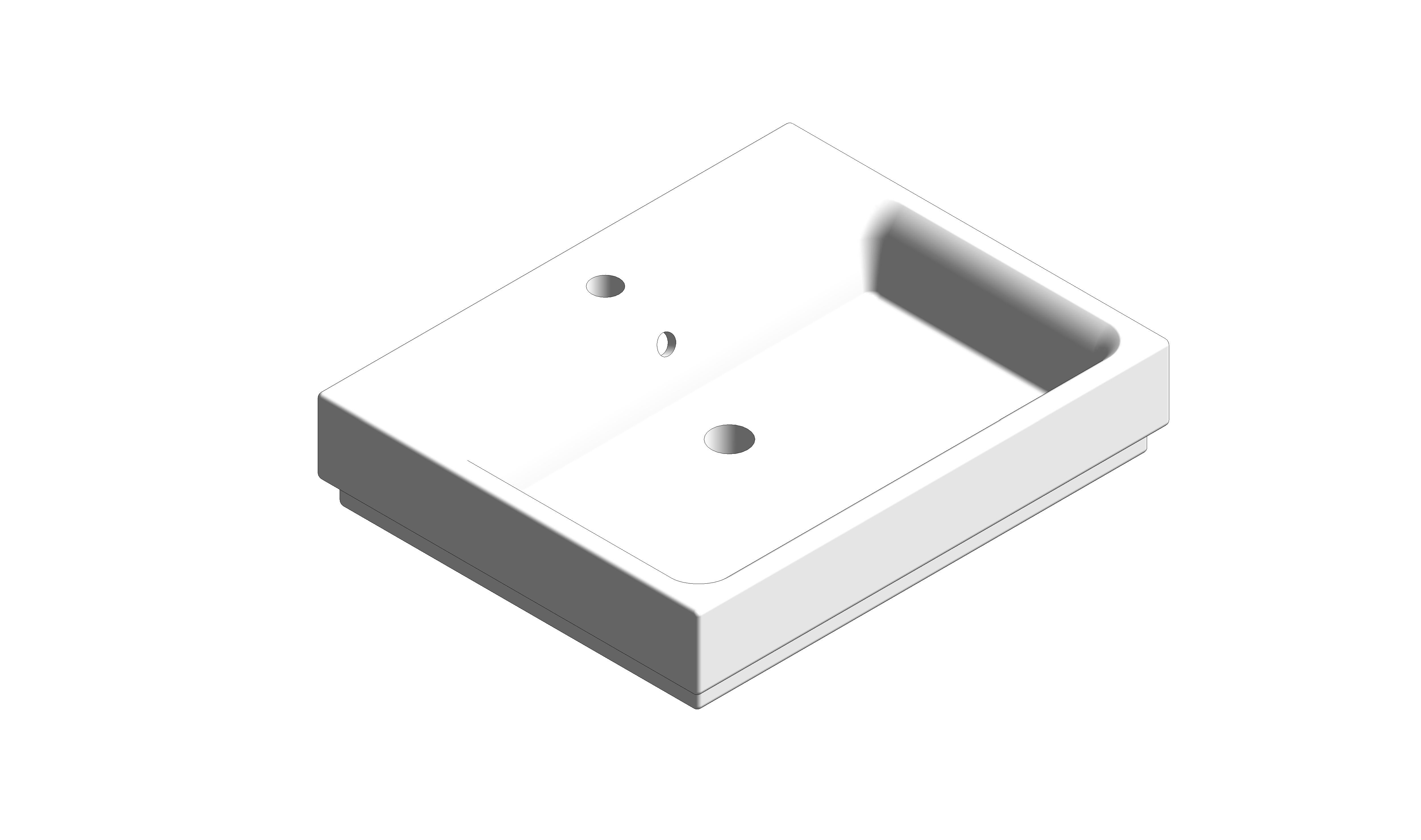 Product: Eurocube Washbasin Wall Hung 60 - 39231000