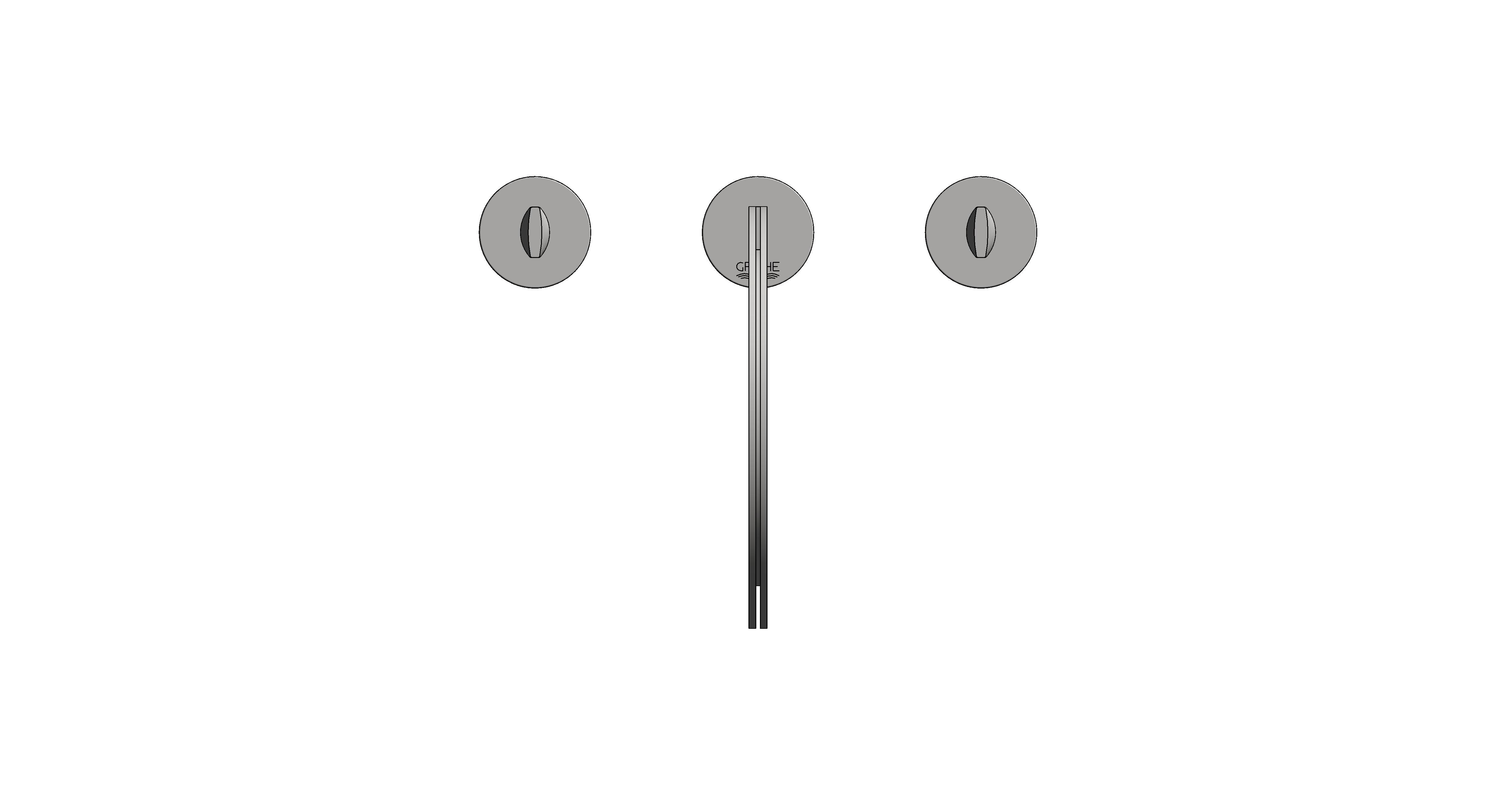 Product: ATRIO ICON 3D 3-hole deck-mount basin mixer (20664SD0)