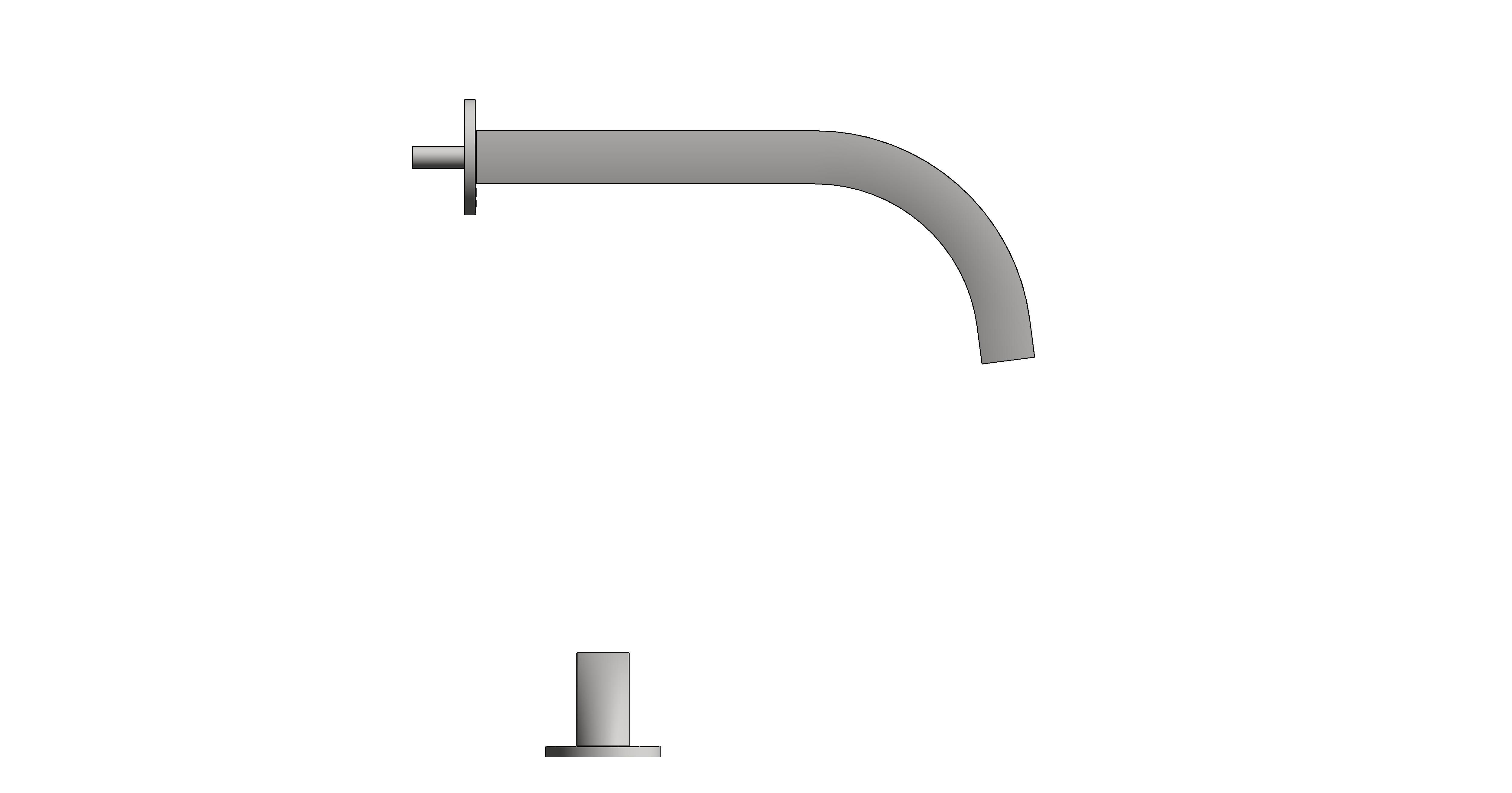 Product: ATRIO ICON 3D 3-hole wall-mount basin mixer (20665SD0)