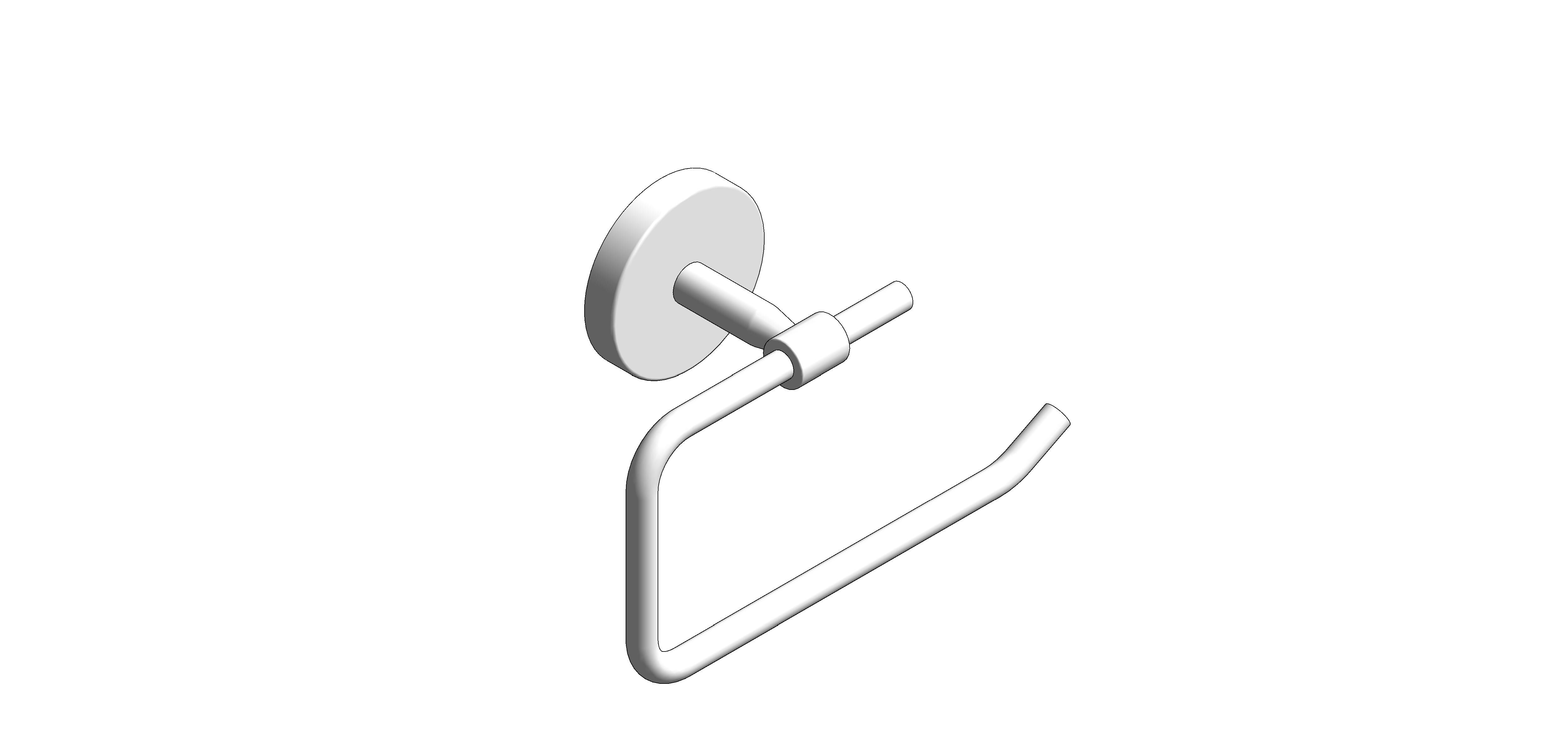 Product:  BauCosmopolitan Toilet Roll Holder - 40457001