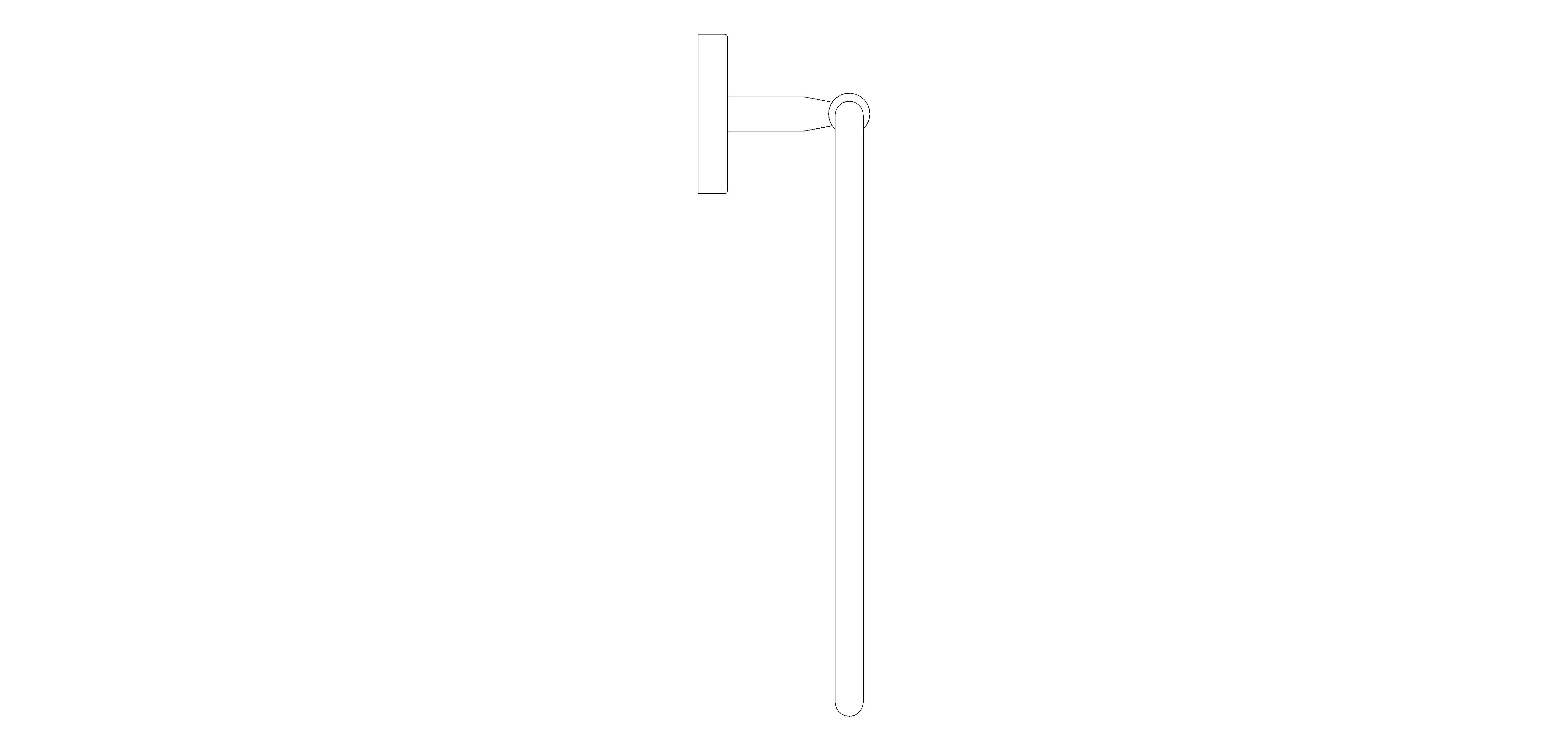 bimstore side image of the BauCosmopolitan Towel Ring - 40460001 from Grohe
