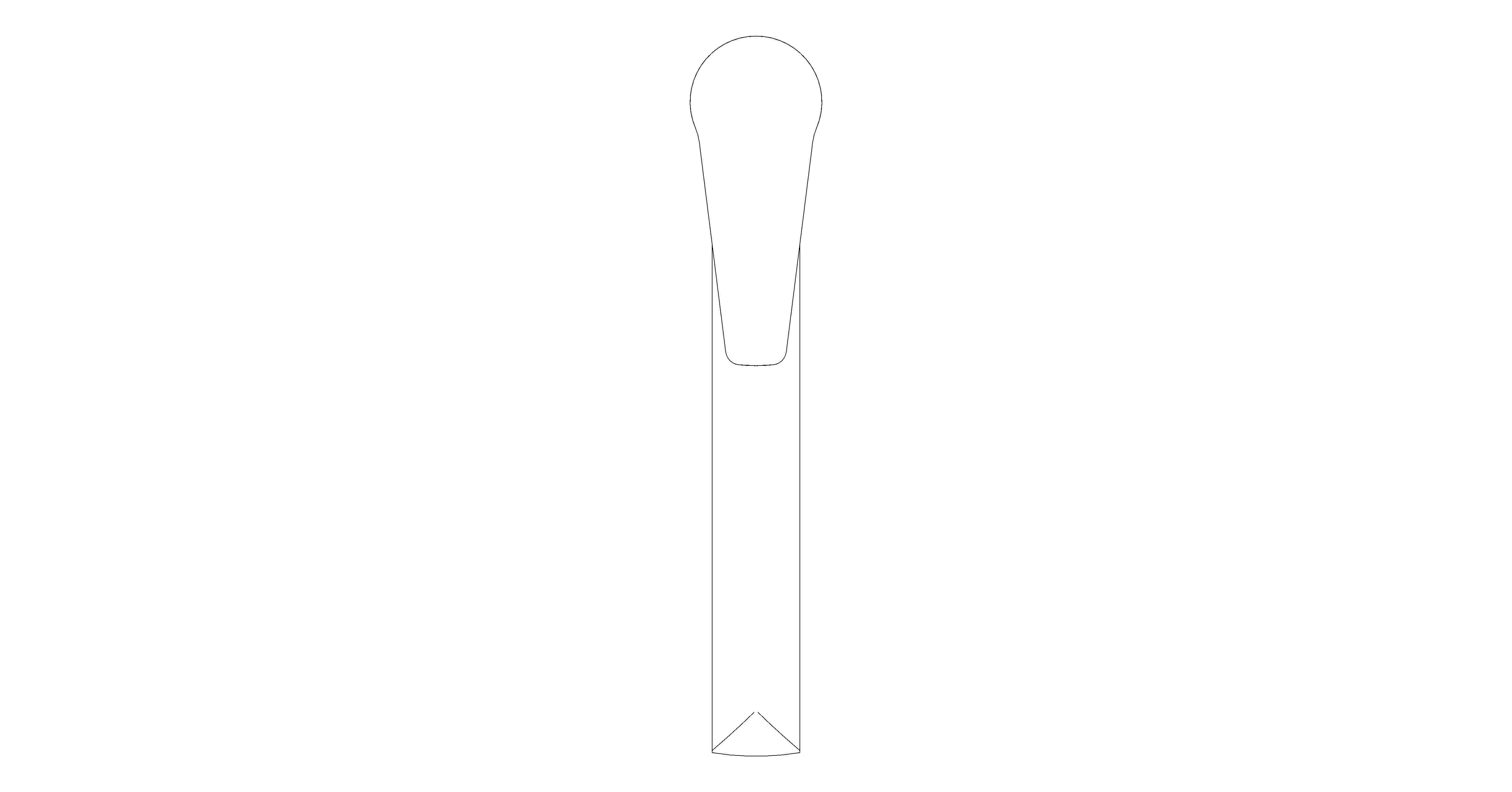bimstore plan image of the BauCurve OHM Sink Mixer - Medium Spout - 31693000 from Grohe