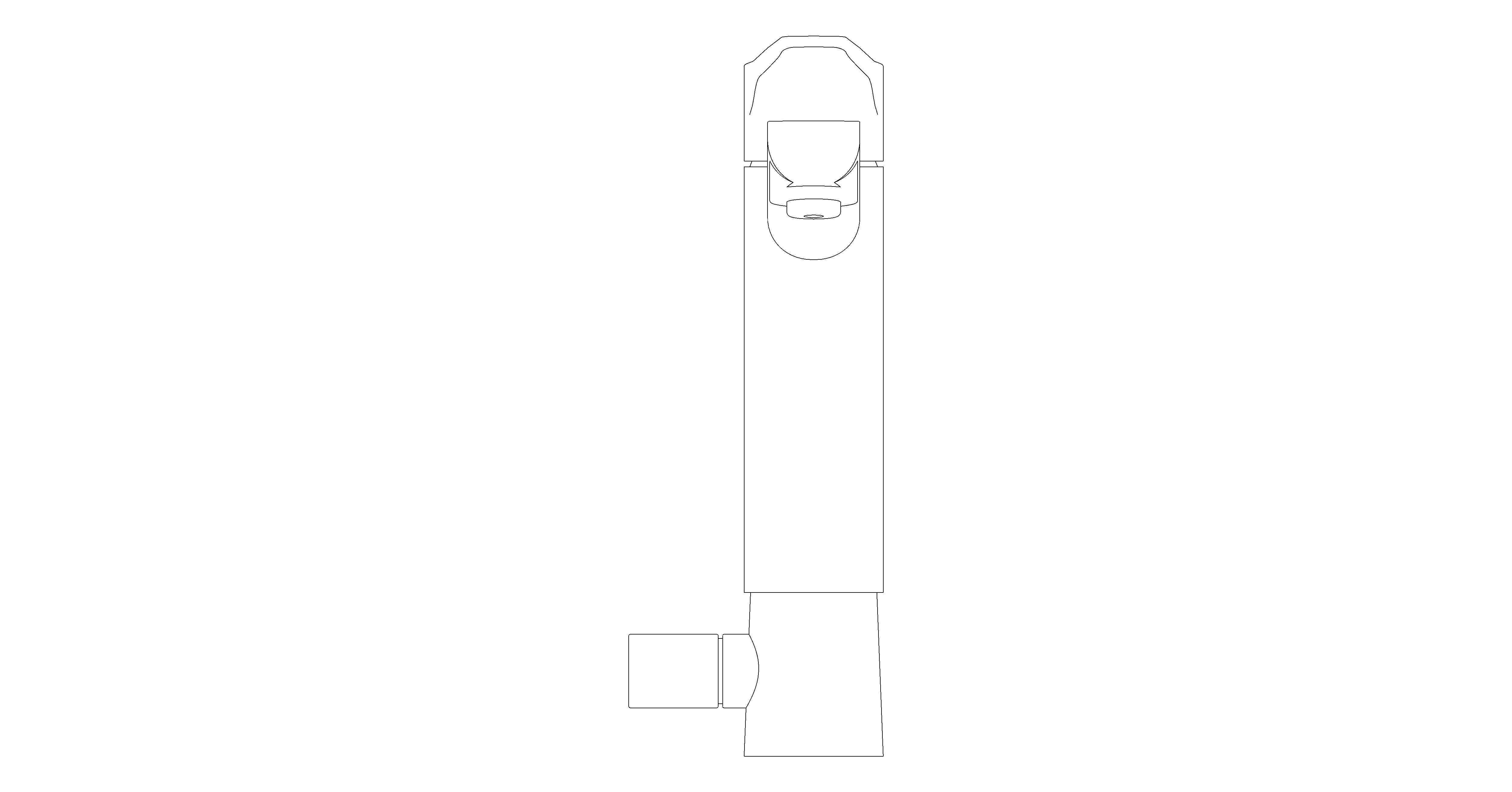 bimstore front image of the BauCurve OHM Sink Mixer - Medium Spout SoV - 31696000 from Grohe