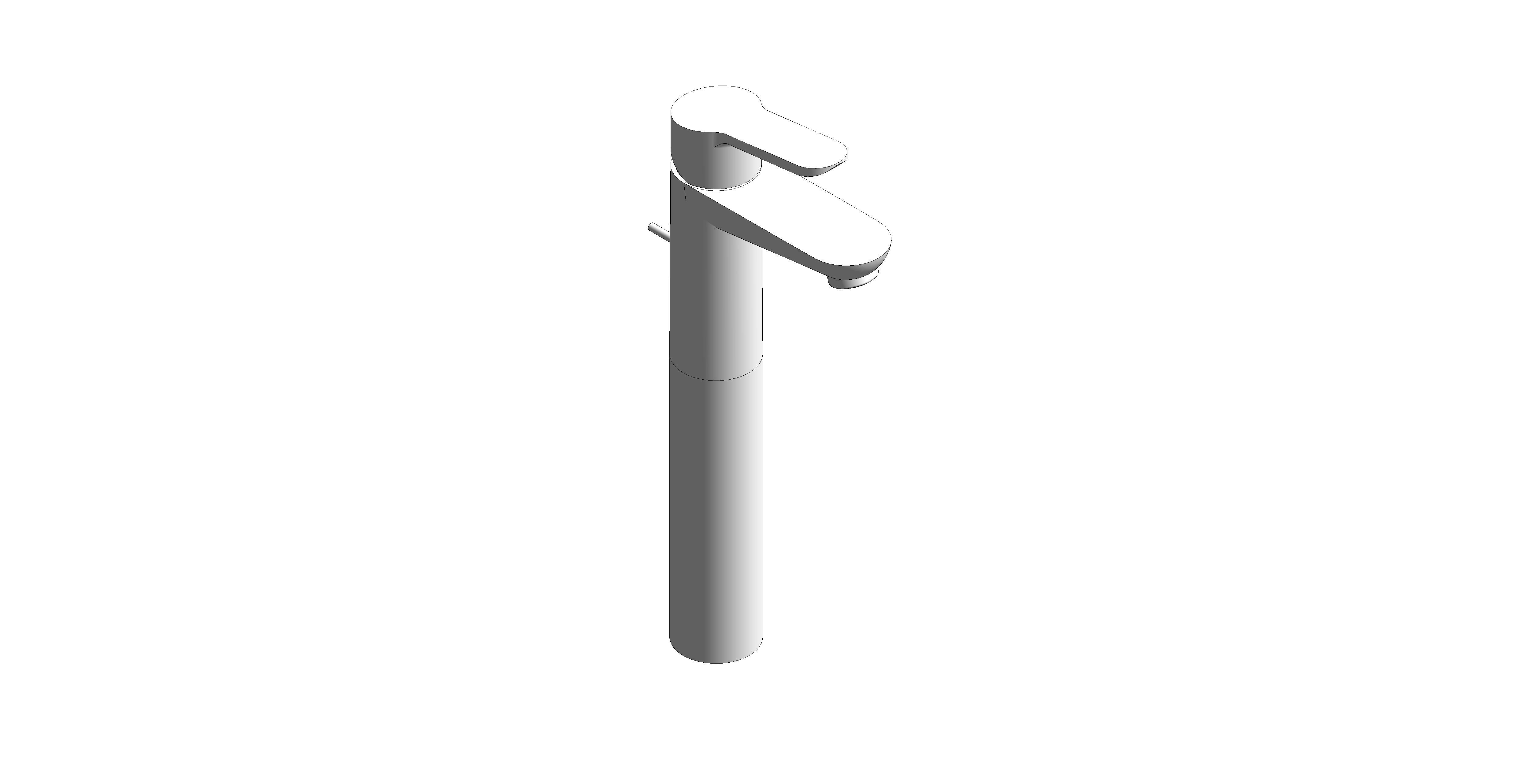 bimstore 3D image of the Bauedge Single Lever Basin Mixer XL Size - 32860000 from Grohe