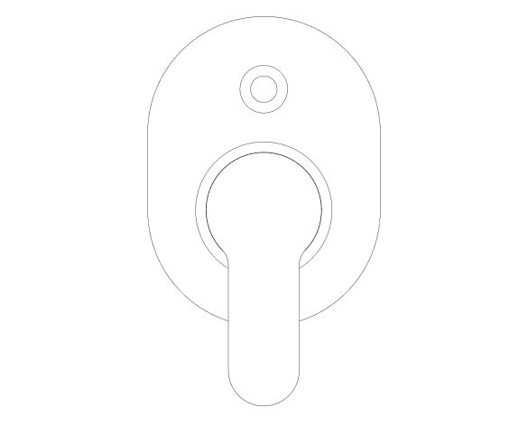 bimstore front image of the Bauedge Single Lever Bath Mixer - 29039000 from Grohe