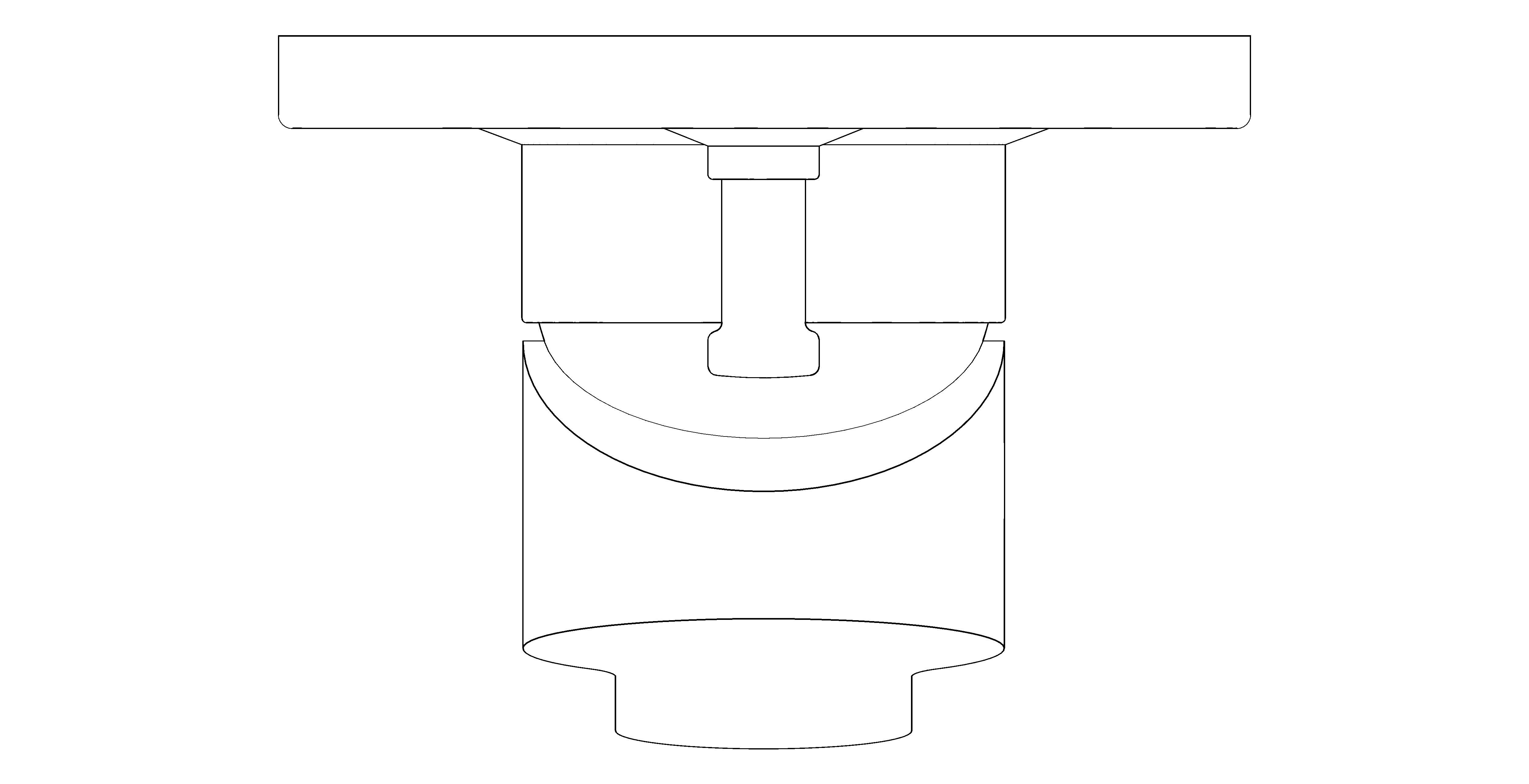 bimstore plan image of the Bauedge Single Lever Bath Mixer - 29039000 from Grohe