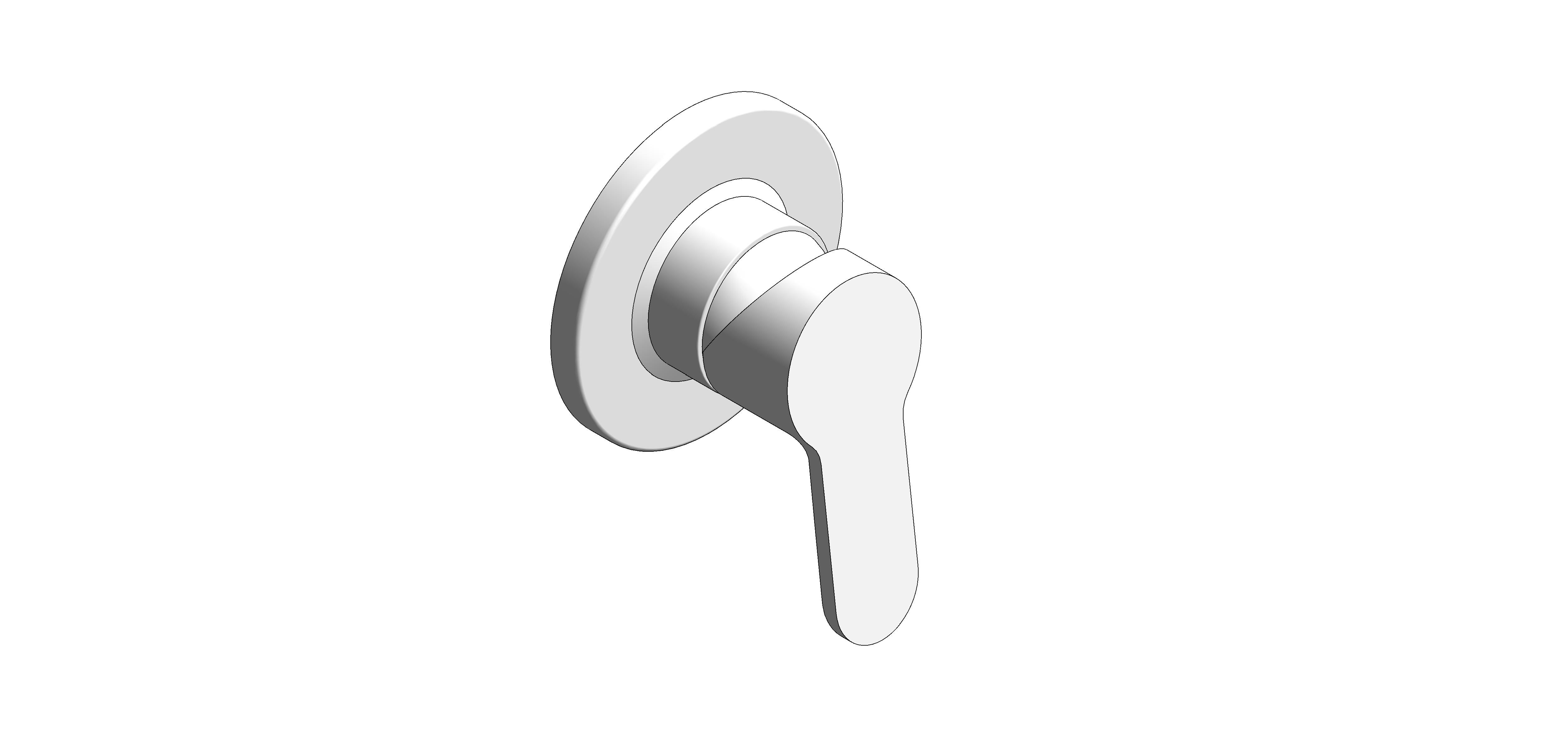 Product: Bauedge Single Lever Shower Mixer - 29040000