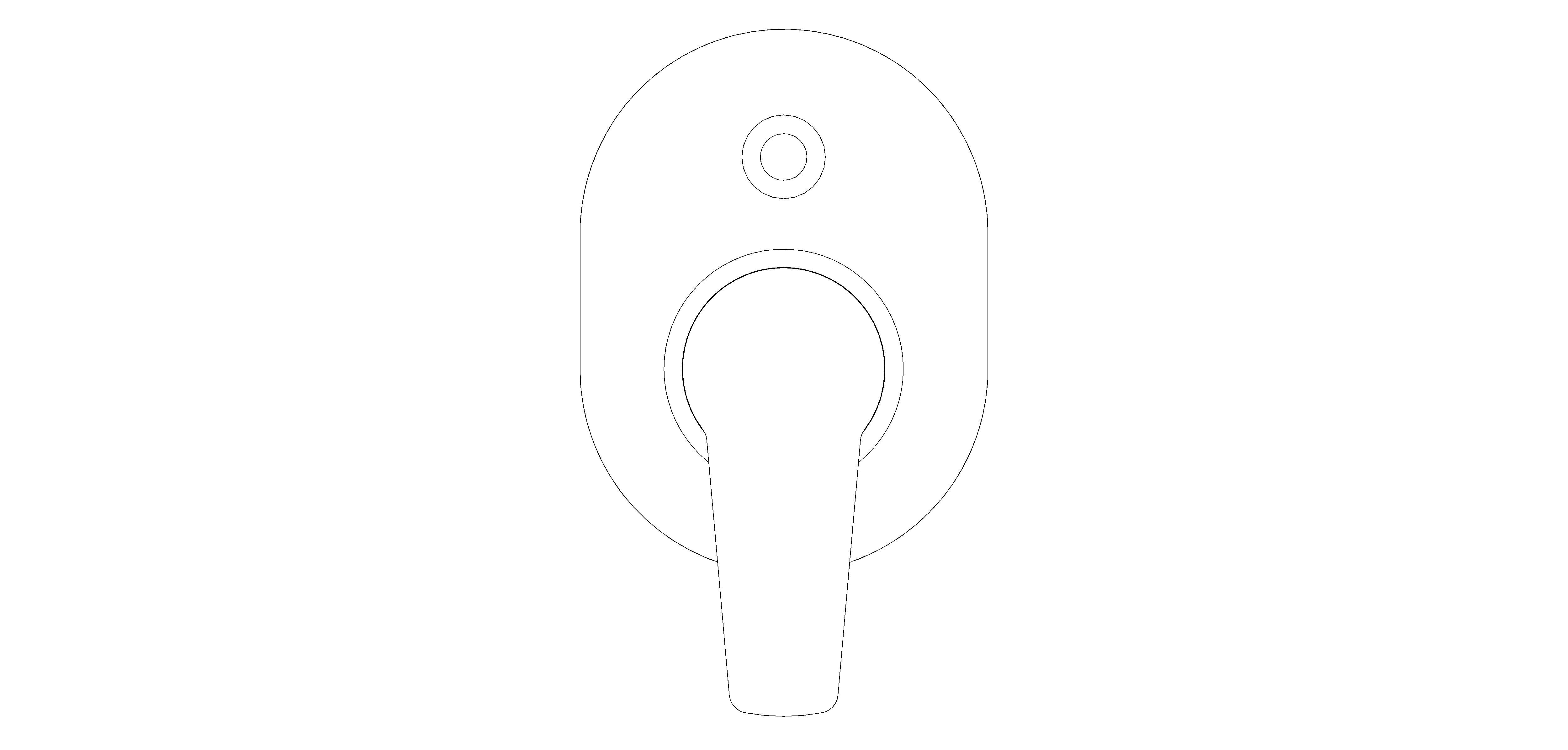 bimstore front image of the BauFlow Single Lever Bath Mixer - 29045000 from Grohe
