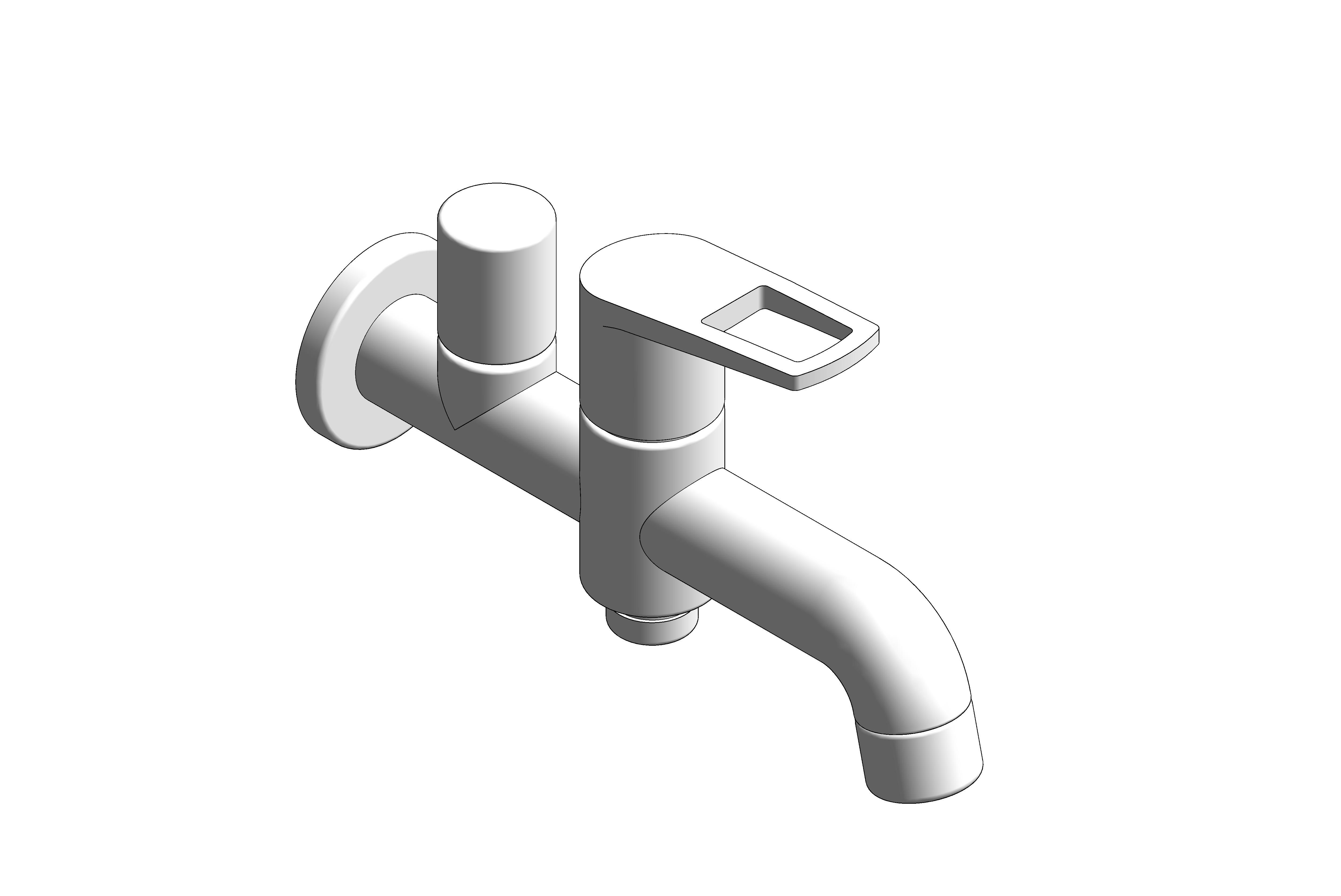 Product: BauEdge - wall tap basin IN - 20284001
