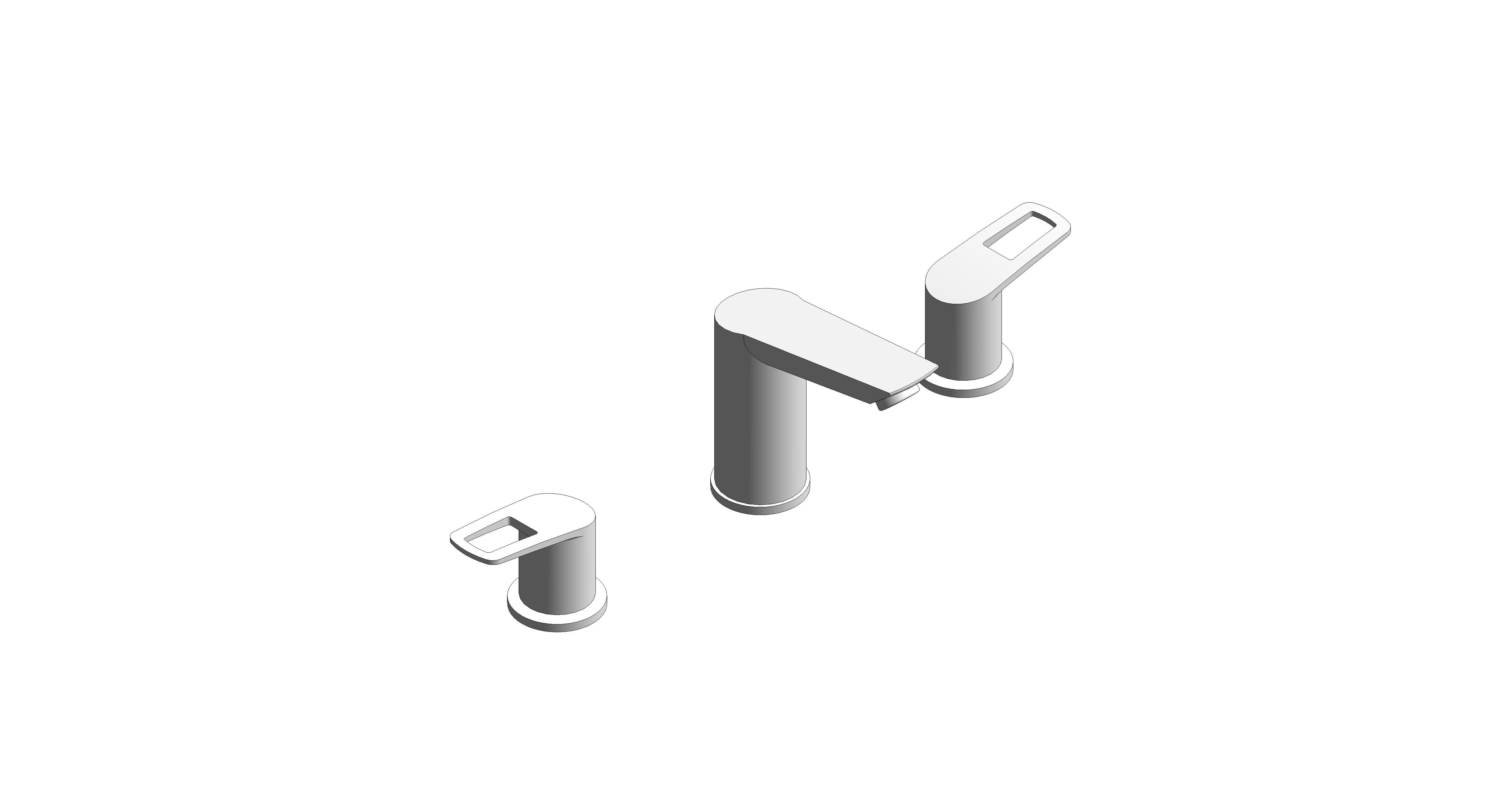 Product: Grohe BauLoop - 2hdl basin 3-h S US - 20225001