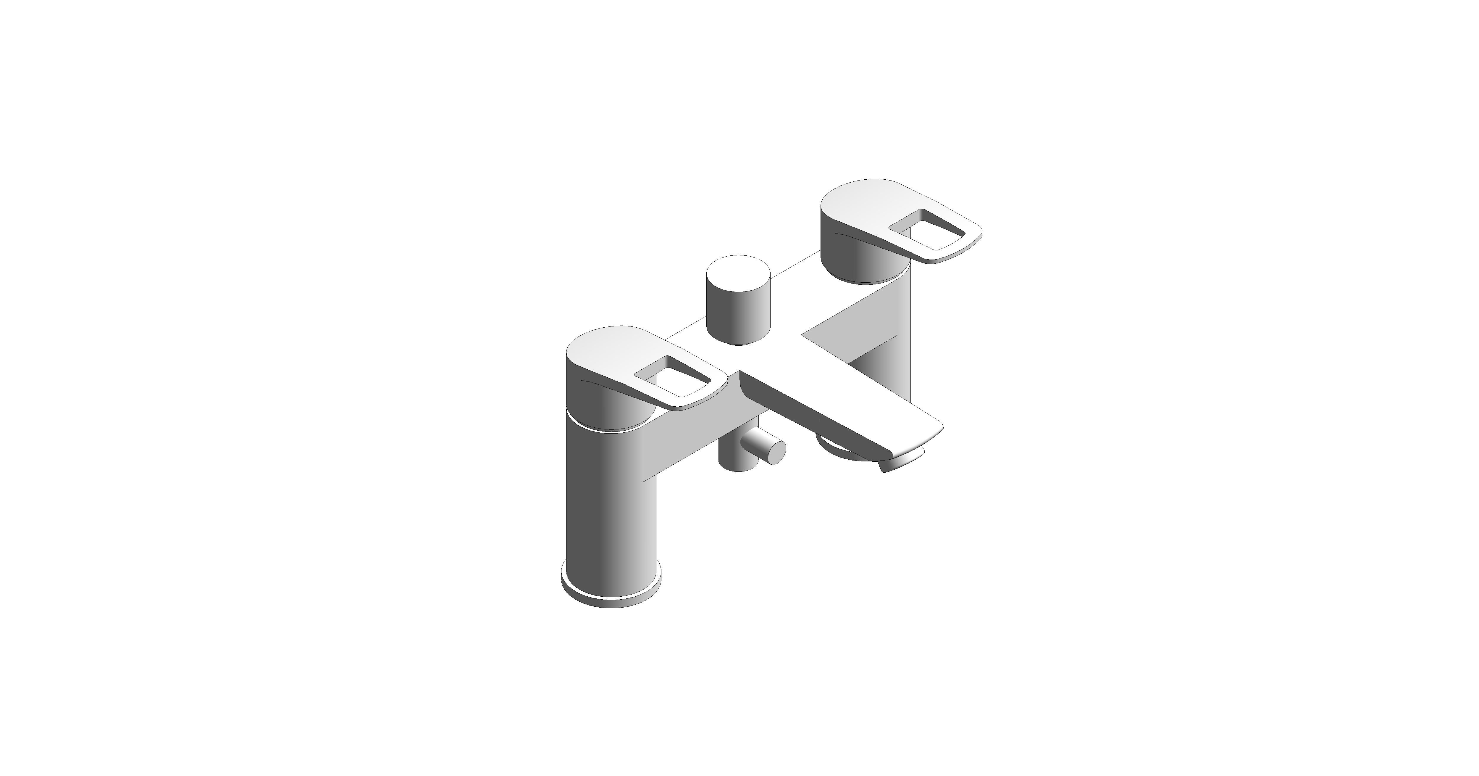 Product: StartLoop - 2hdl bath 2-h UK - 25234001