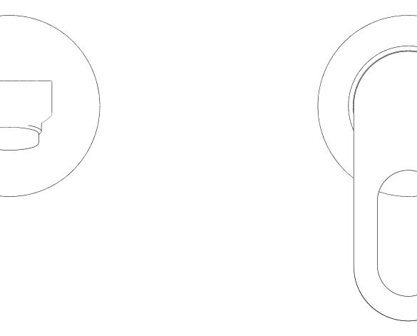 bimstore front image of the BauLoop 2 Hole Basin Mixer - 20289000 from Grohe