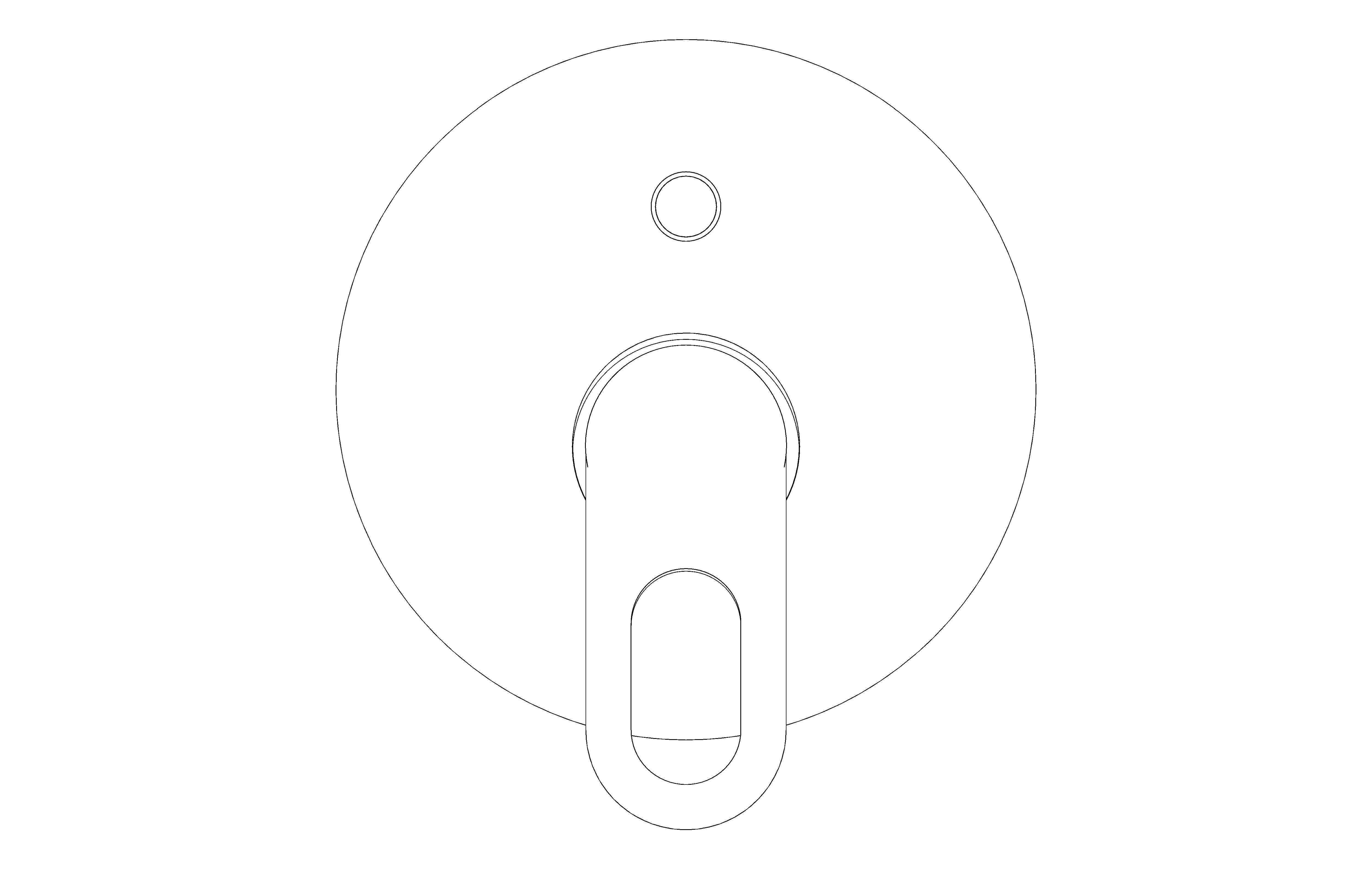bimstore front image of the BauLoop Single Lever Shower Mixer - 29080000 from Grohe