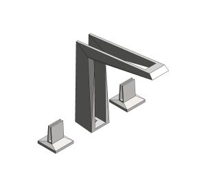 Product: ALLURE BRILLIANT 3-hole deck-mount basin mixer (20634SD0)
