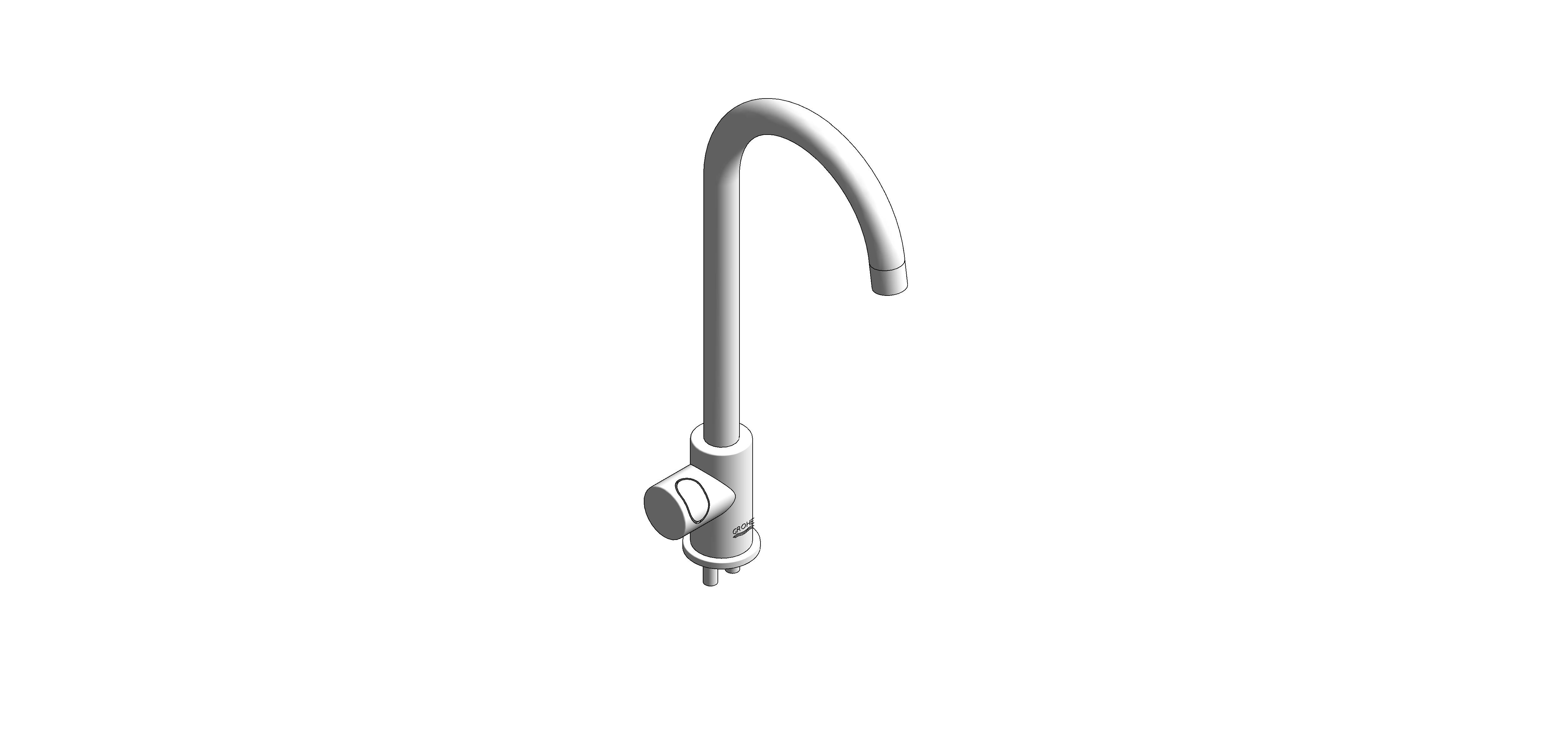 bimstore 3D image of the Blue Monomixer - 31302002 from Grohe