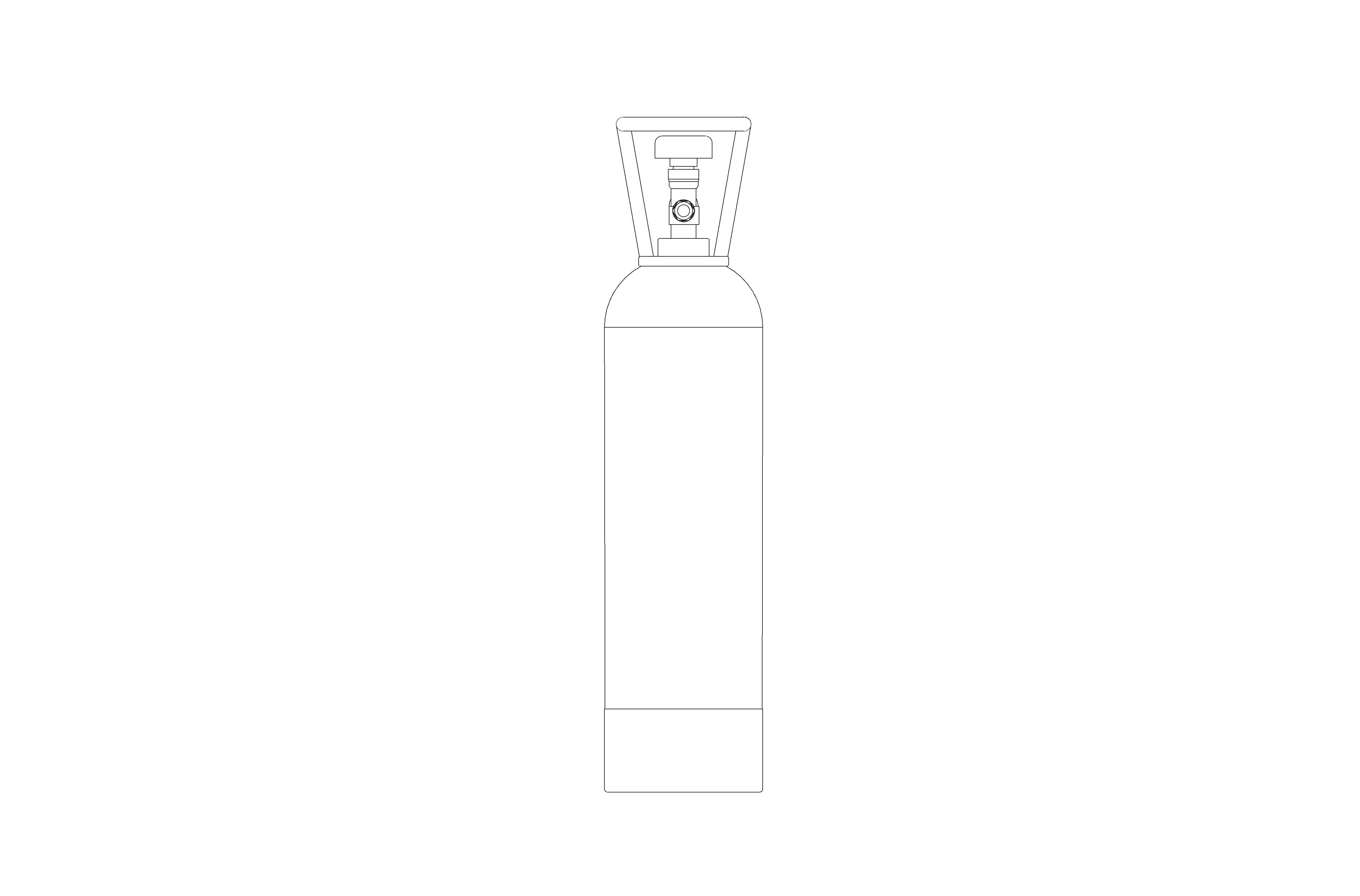 bimstore front image of the Blue Starter Kit 2kg CO2 Bottle -40423000 from Grohe