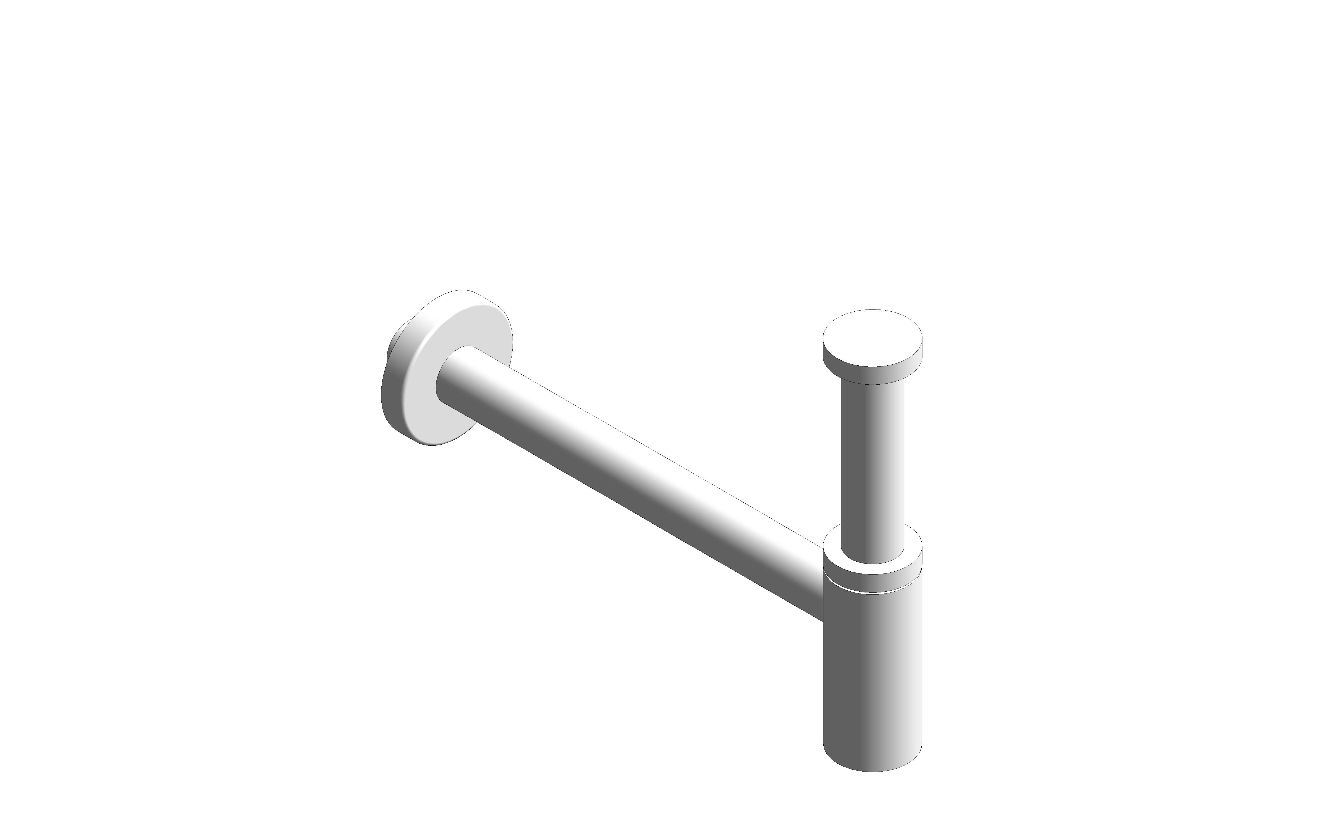 bimstore 3D image of the Bottle Trap - 28912000 from Grohe