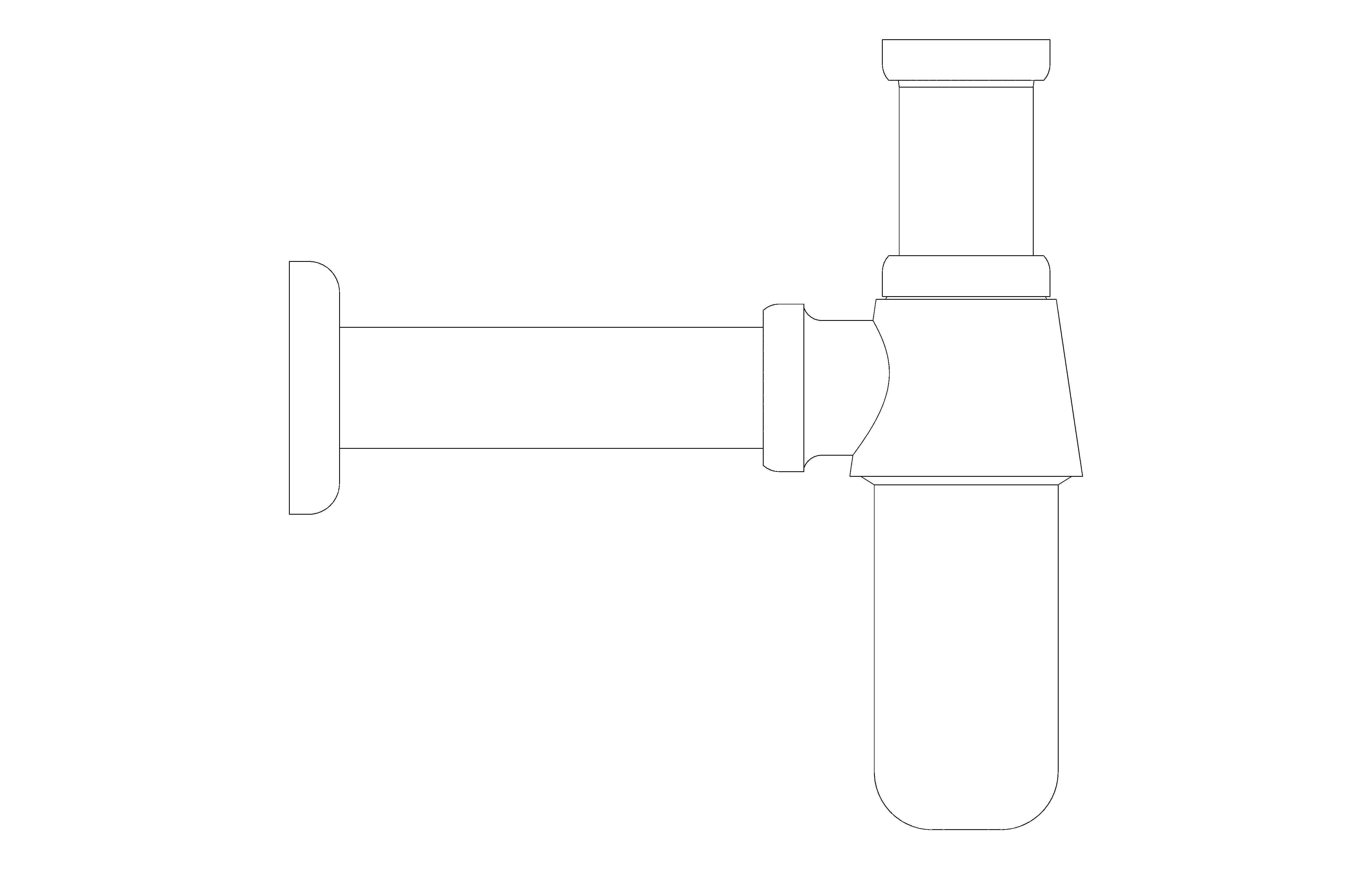 bimstore side image of the Bottle Trap - 28920000 from Grohe