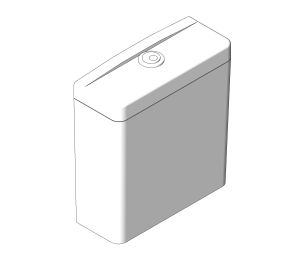 Grohe - Bau Ceramic Exposed Flushing Cistern