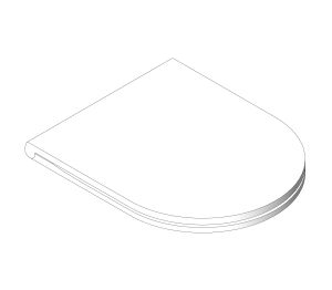 Grohe - Bau Ceramic Soft Close Slim WC Seat