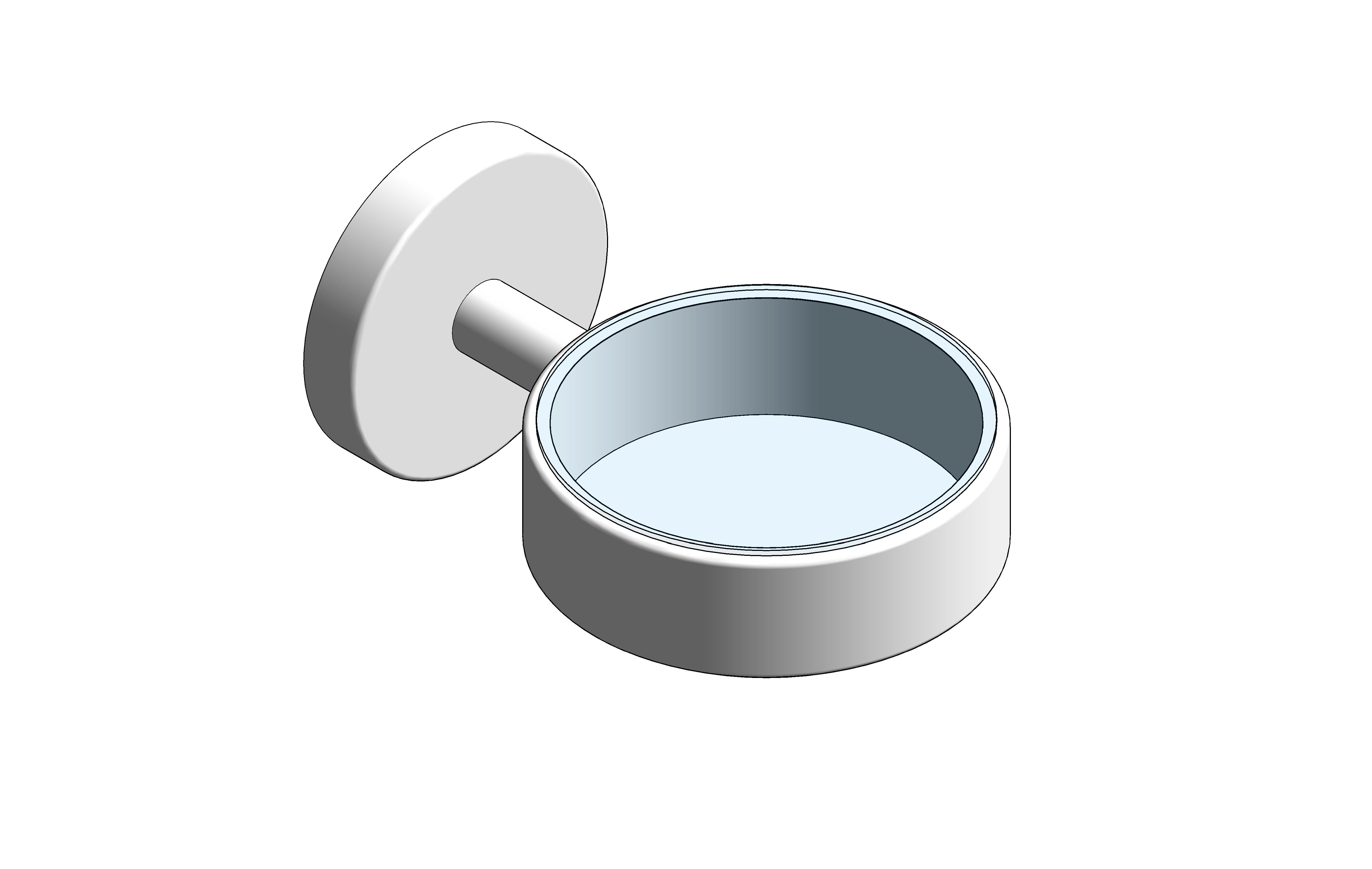 Product: Essentials Glass Soap Dish Holder - 40369001