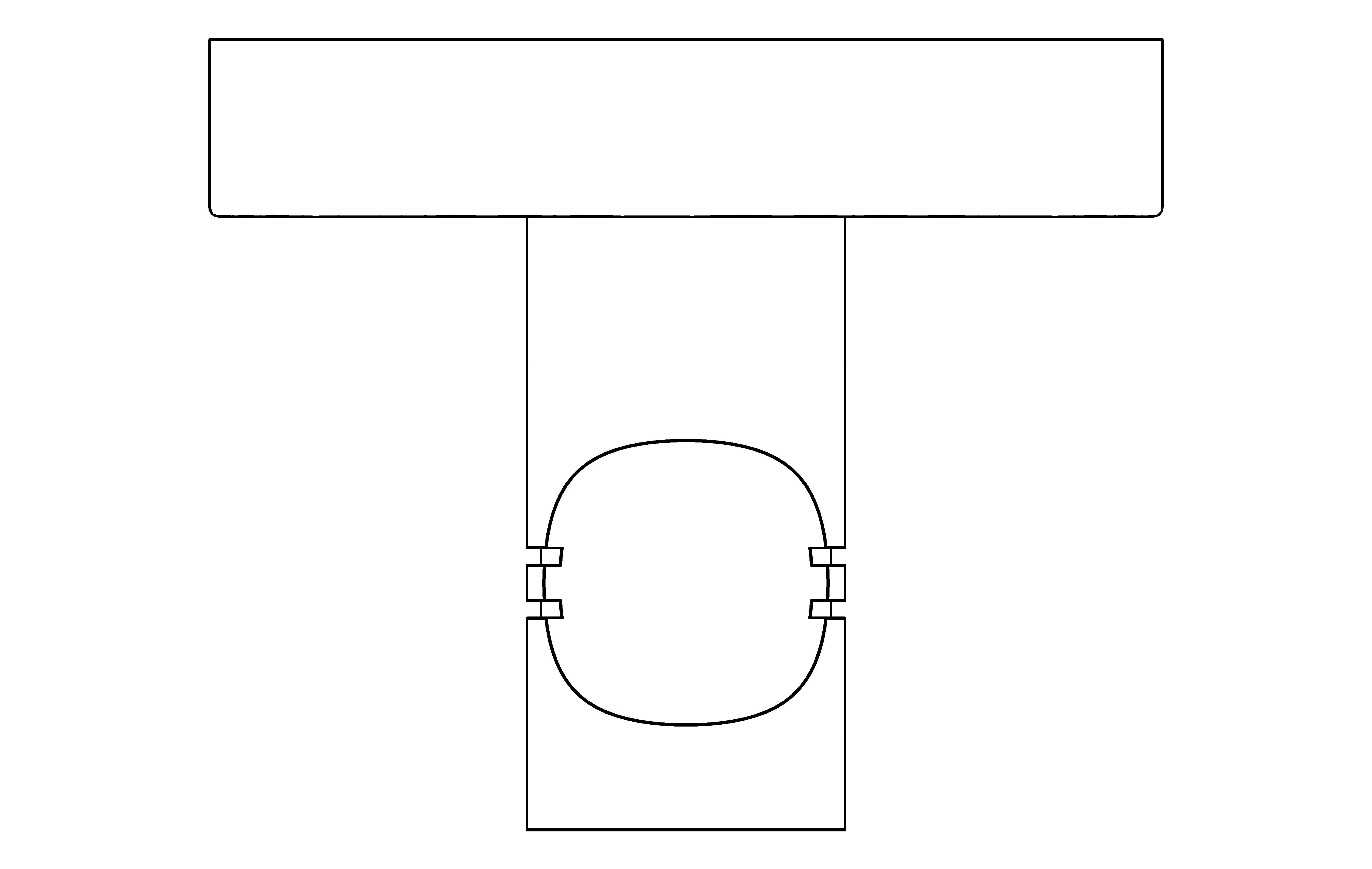 bimstore plan image of the Essentials Robe Hook - 40364001 from Grohe