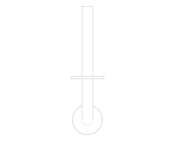 bimstore front image of the Essentials Spare Toilet Paper Holder - 40385001 from Grohe