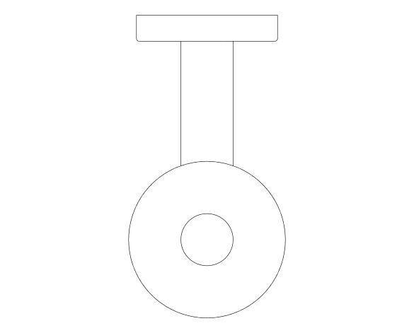 bimstore plan image of the Essentials Spare Toilet Paper Holder - 40385001 from Grohe