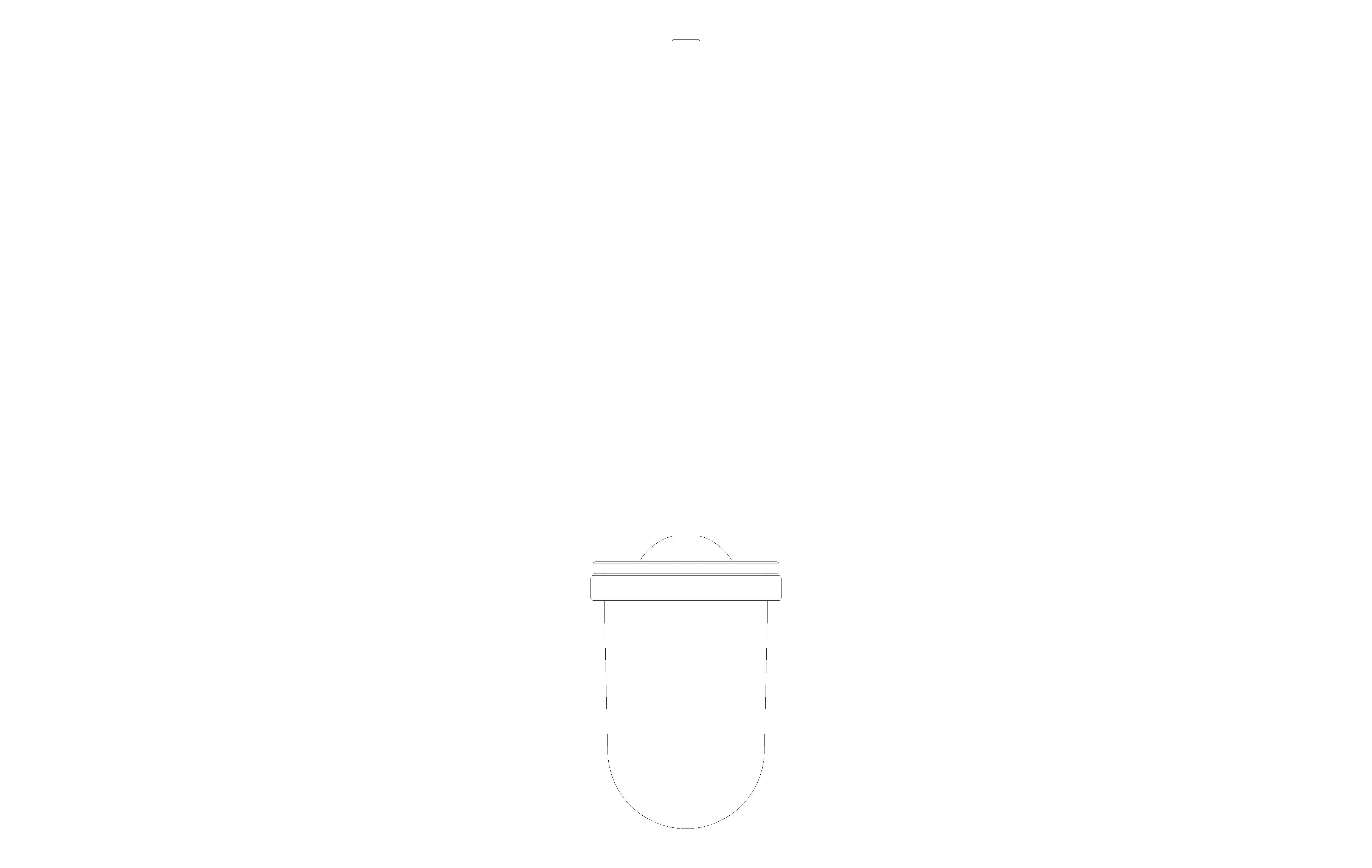 bimstore front image of the Essentials Toilet Brush Set - 40374001 from Grohe