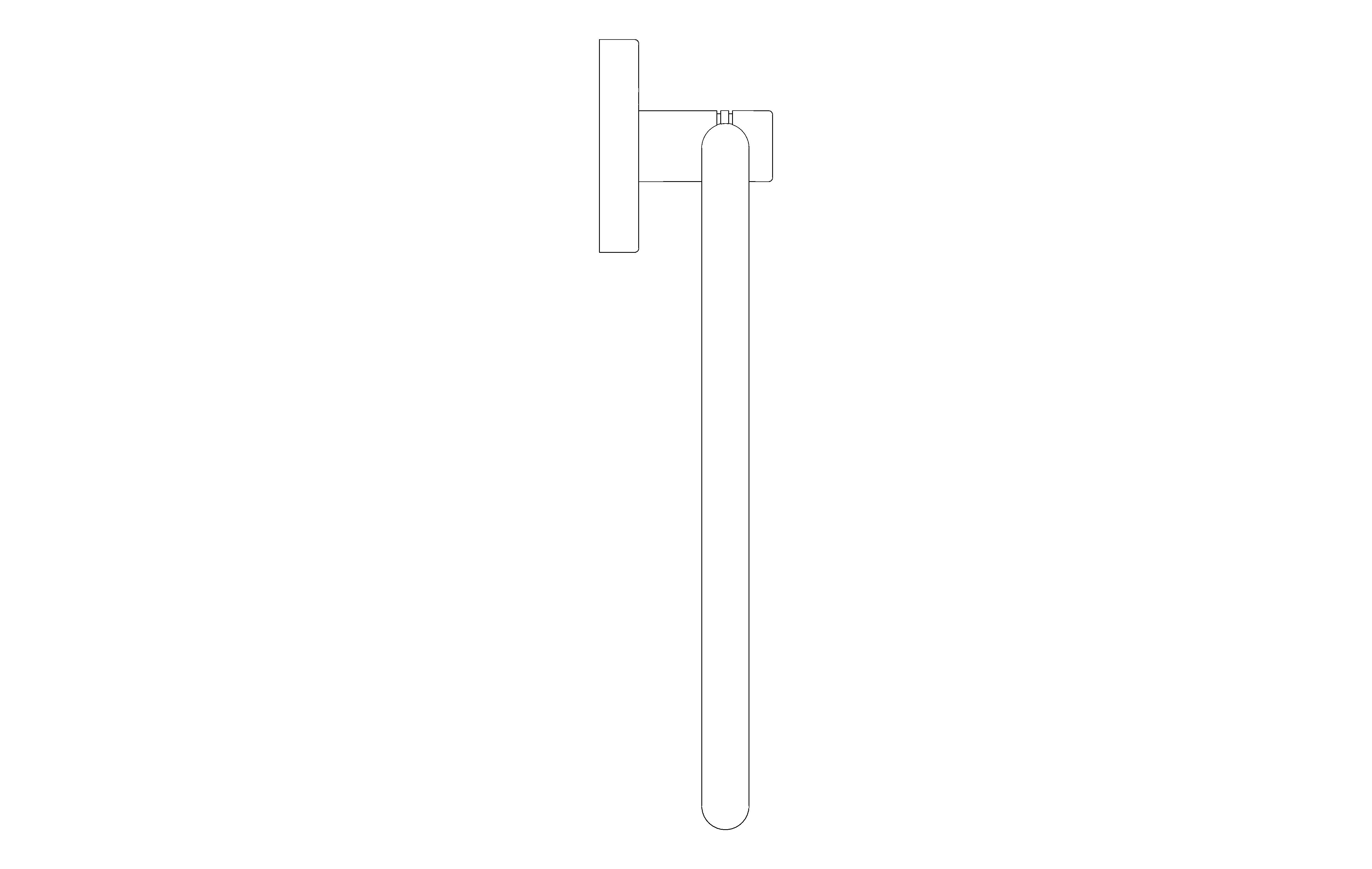 bimstore side image of the Essentials Towel Ring - 40365001 from Grohe