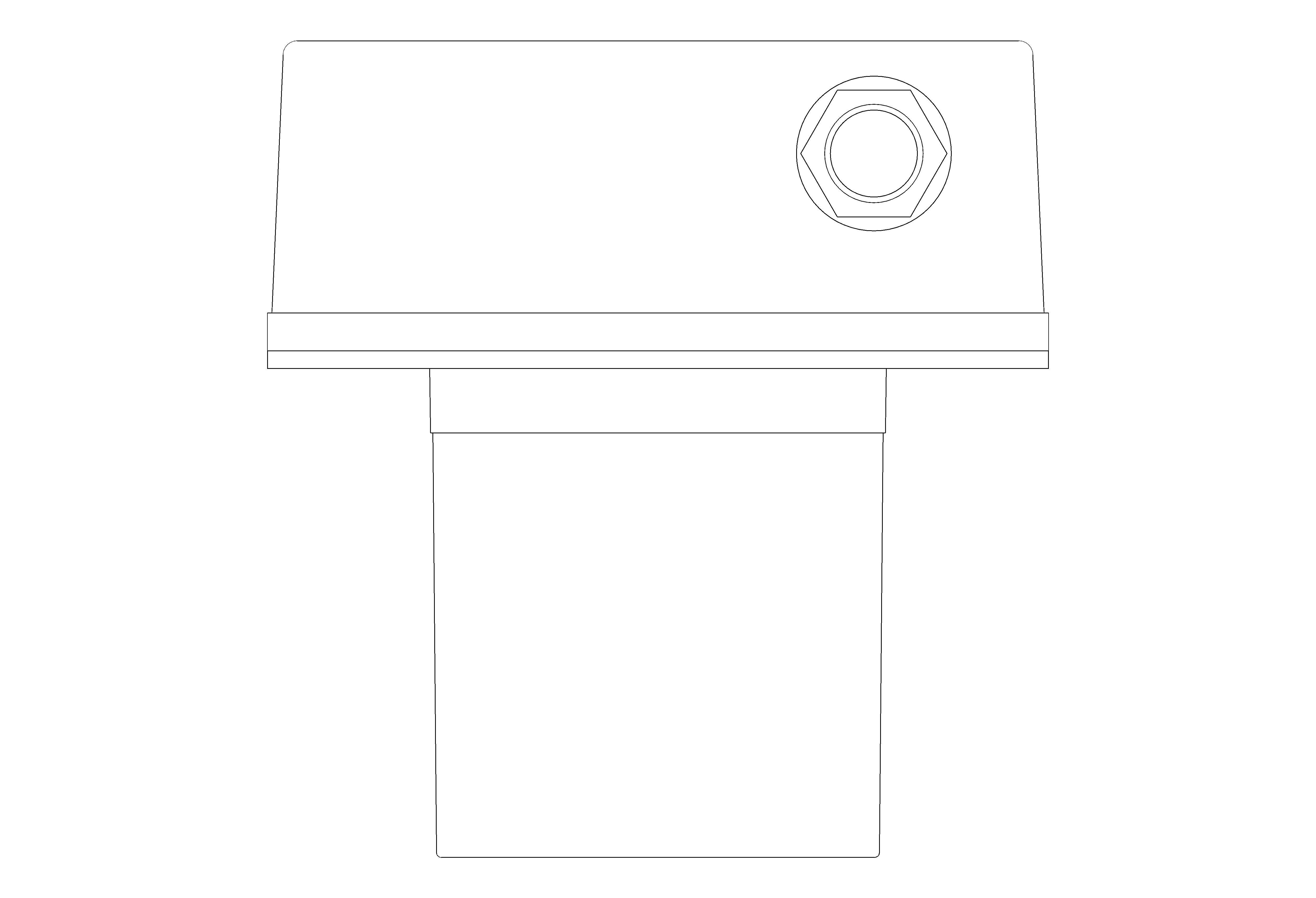 bimstore plan image of the Euroeco Cosmopolitan E Concealed Mounting Box - 36337001 from Grohe
