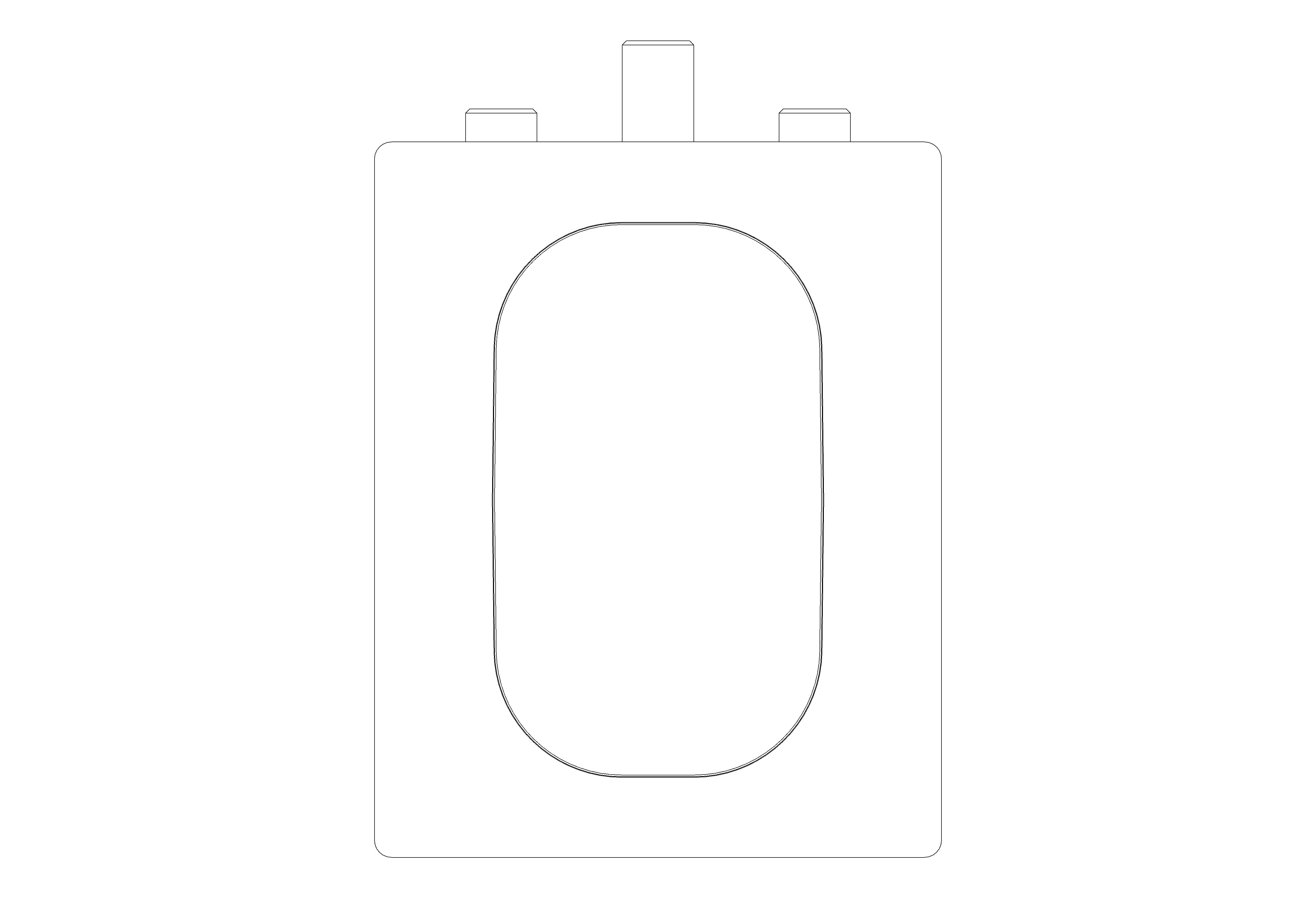 bimstore front image of the Eurosmart Cosmopolitan E Concealed Body - 36416001 from Grohe