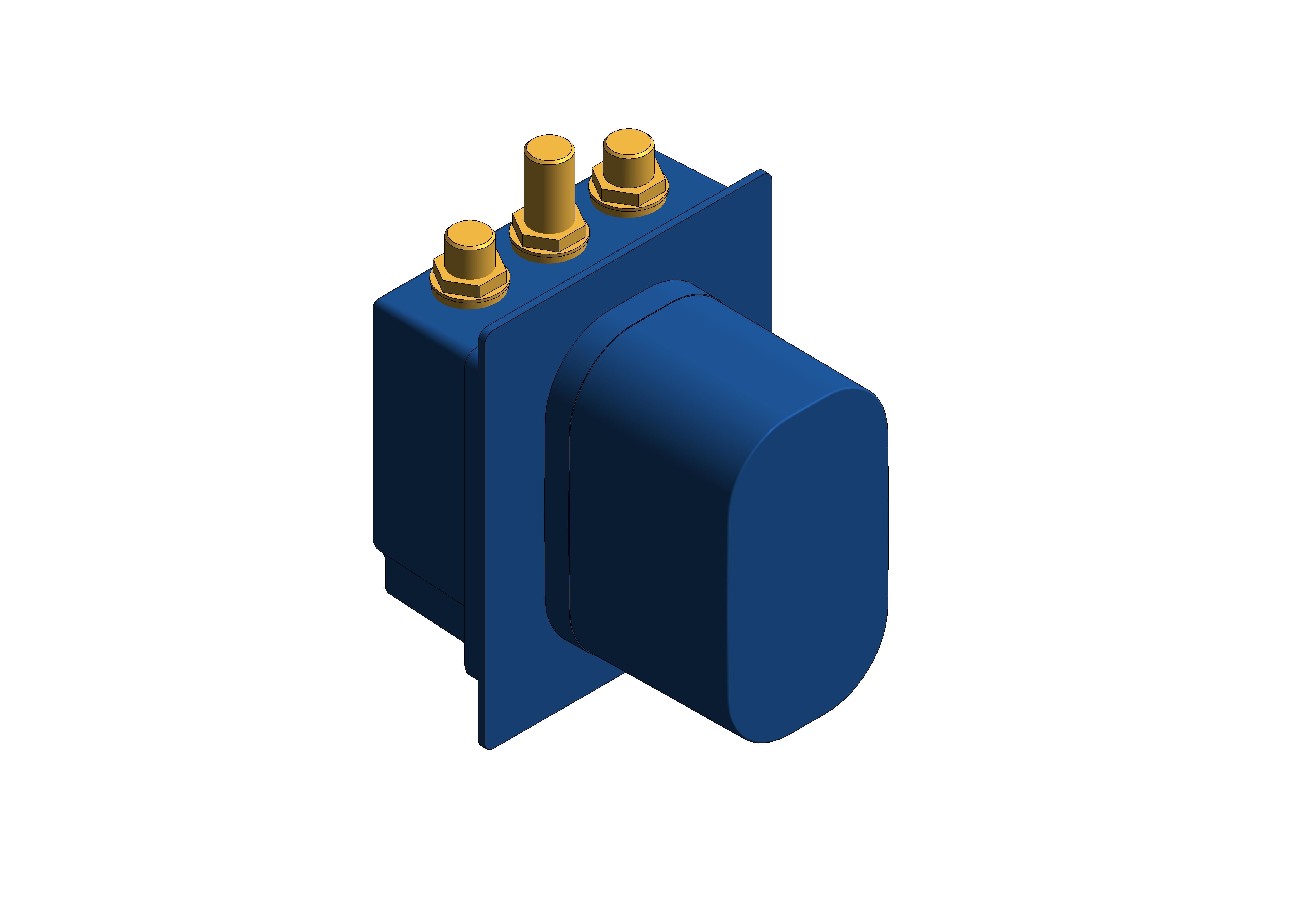 bimstore 3D image of the Eurosmart Cosmopolitan E Concealed Body - 36416001 from Grohe