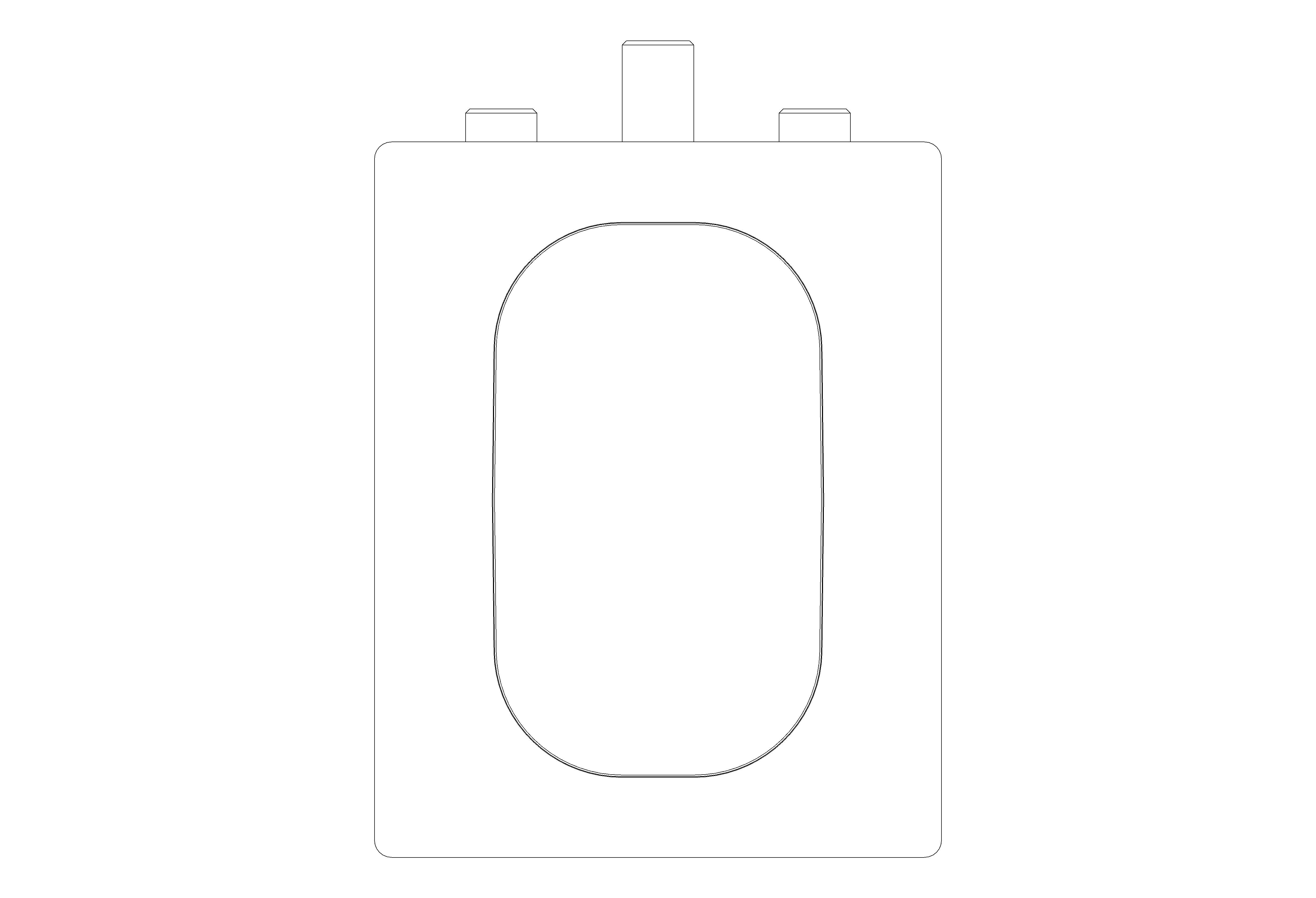 bimstore front image of the Eurosmart Cosmopolitan E Concealed Body - 36464000 from Grohe