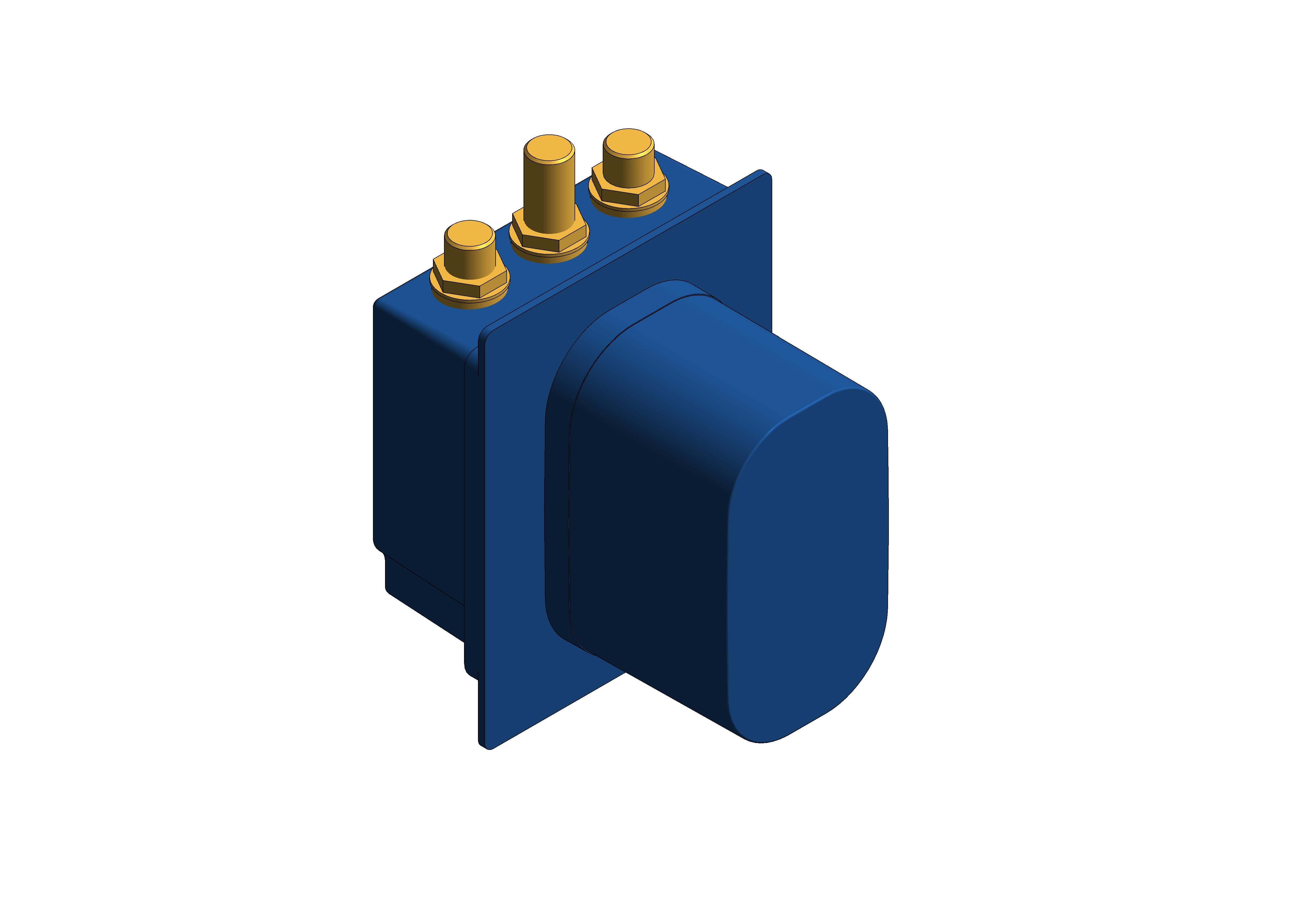 bimstore 3D image of the Eurosmart Cosmopolitan E Concealed Body - 36464000 from Grohe
