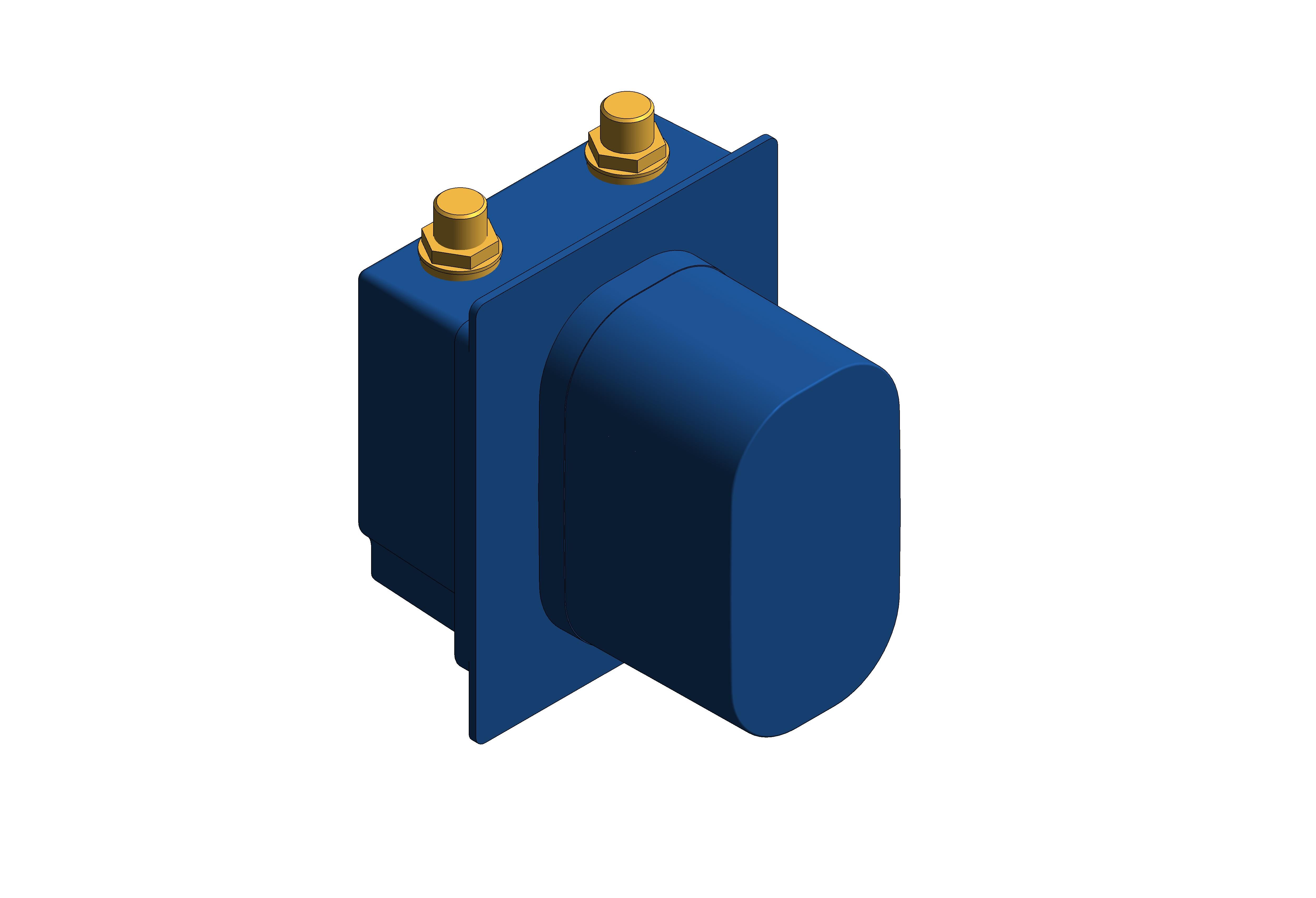 bimstore 3D image of the Eurosmart Cosmopolitan E Concealed Mounting Box - 36336001 from Grohe
