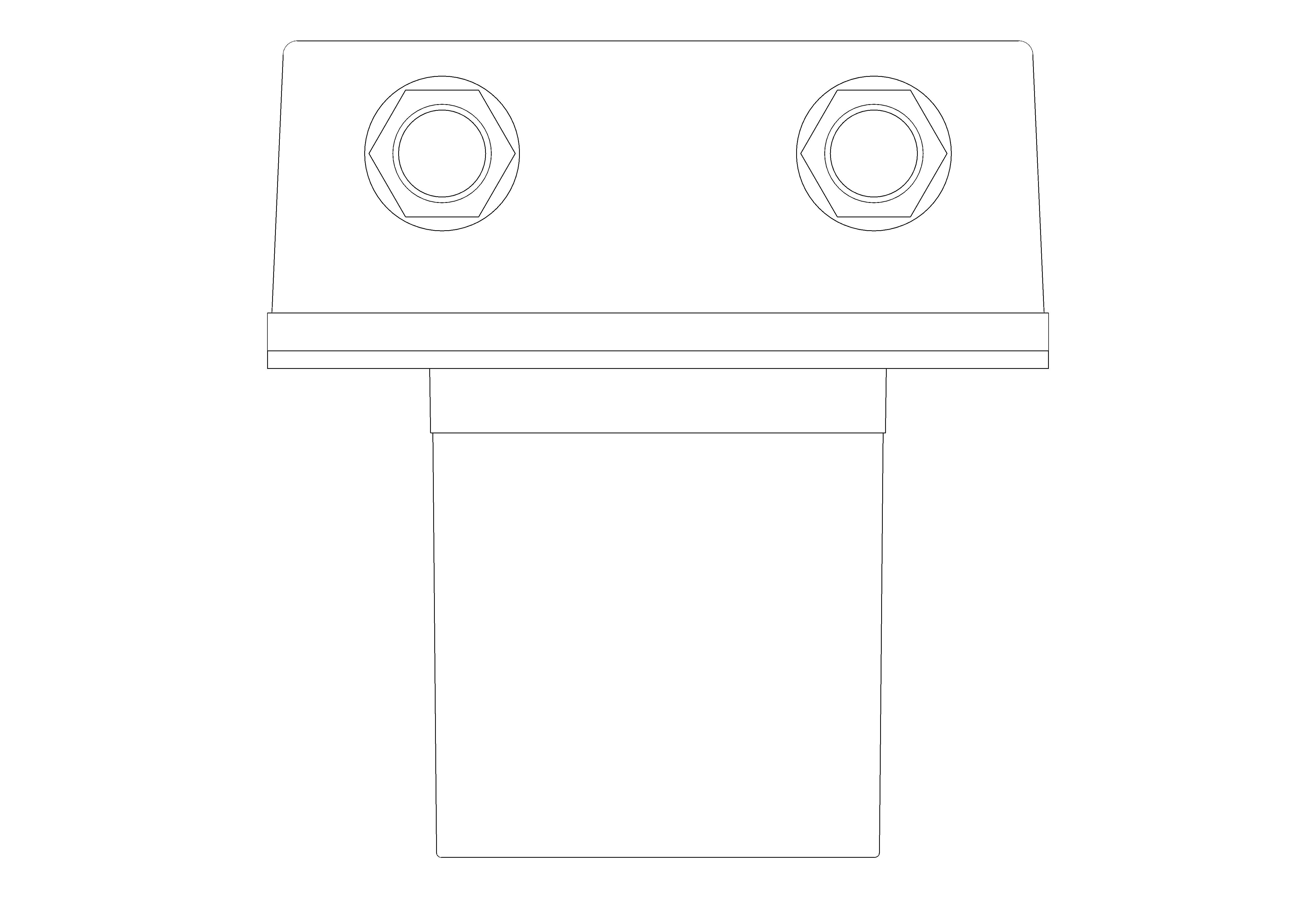 bimstore plan image of the Eurosmart Cosmopolitan E Concealed Mounting Box - 36336001 from Grohe