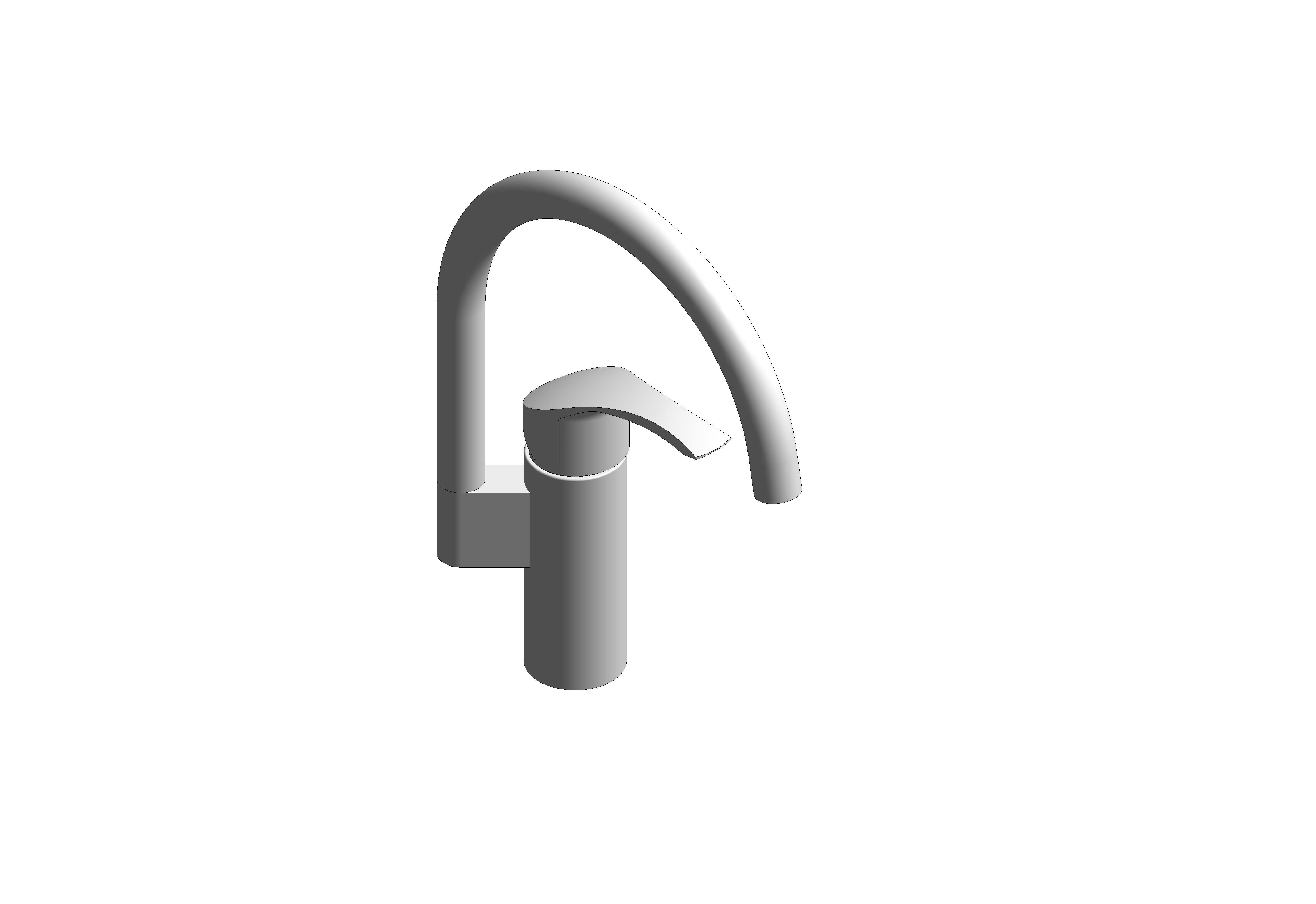 bimstore 3D image of the Eurosmart Kitchen Faucet - 31789000 from Grohe