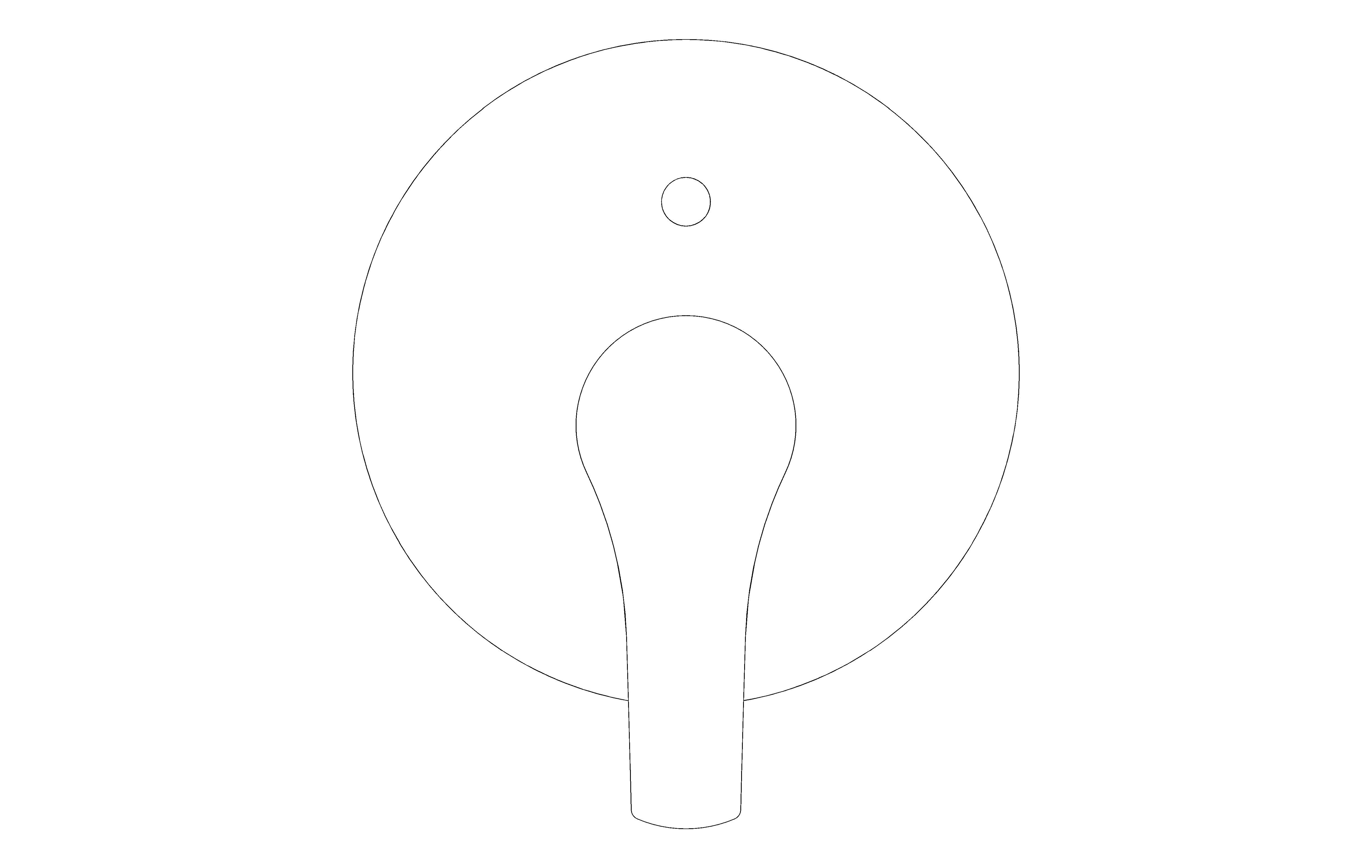 bimstore front image of the Eurosmart Single Lever Bath Shower Mixer Trim - 19450002 from Grohe