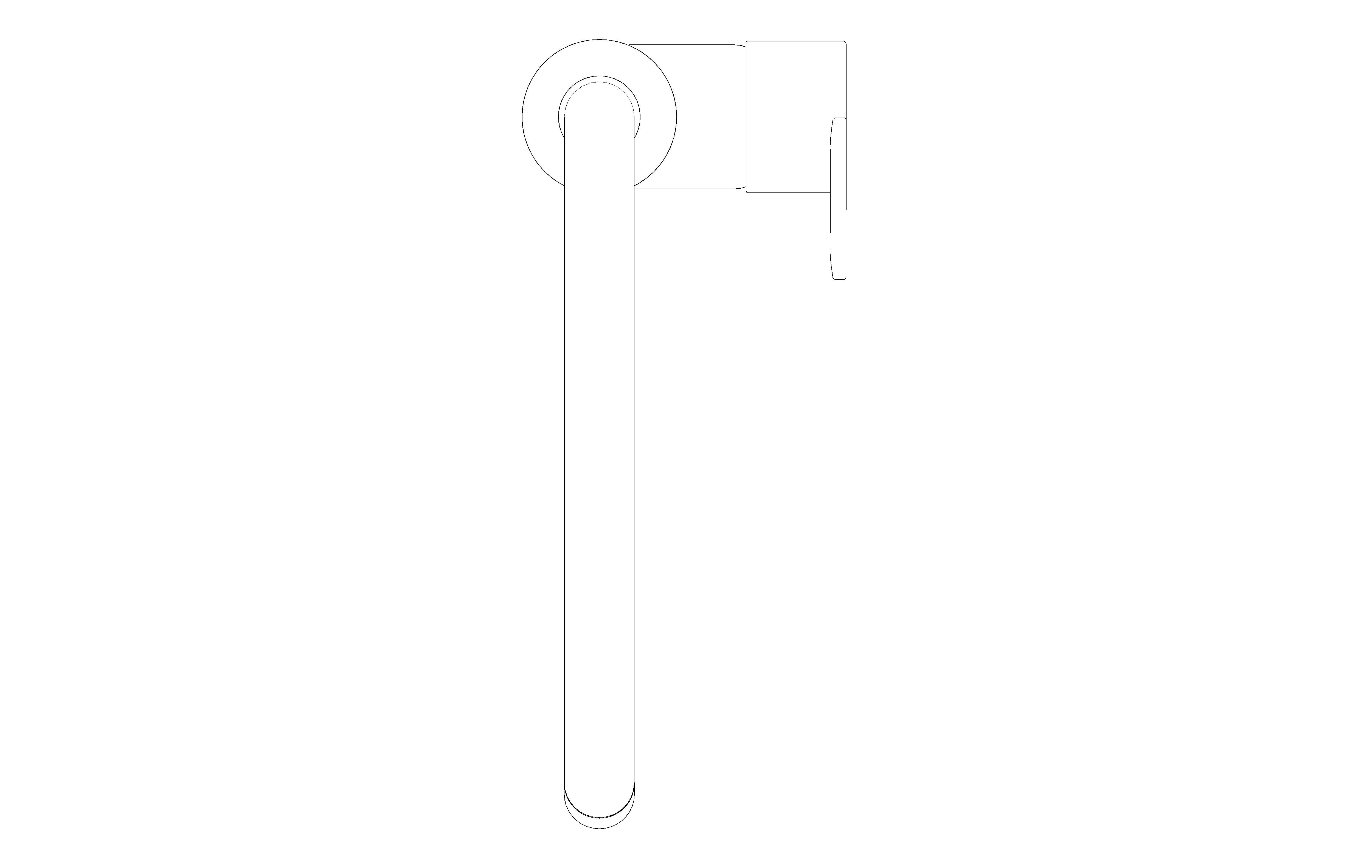 bimstore plan image of the Eurostyle Cosmopolitan Single Lever Sink Mixer - 33975004 from Grohe