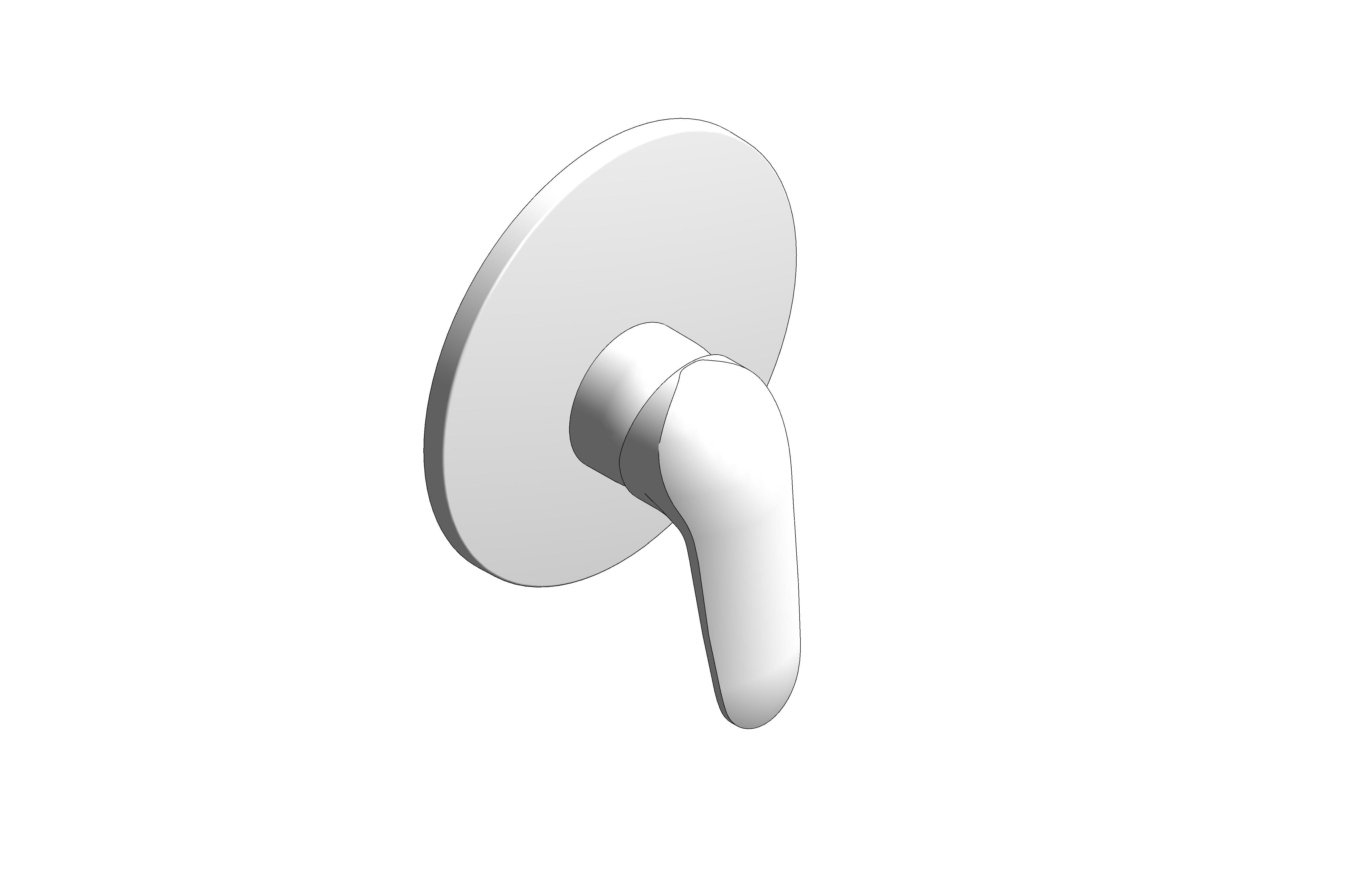 Product: Eurostyle Single Lever Shower Mixer Trim - 29098003