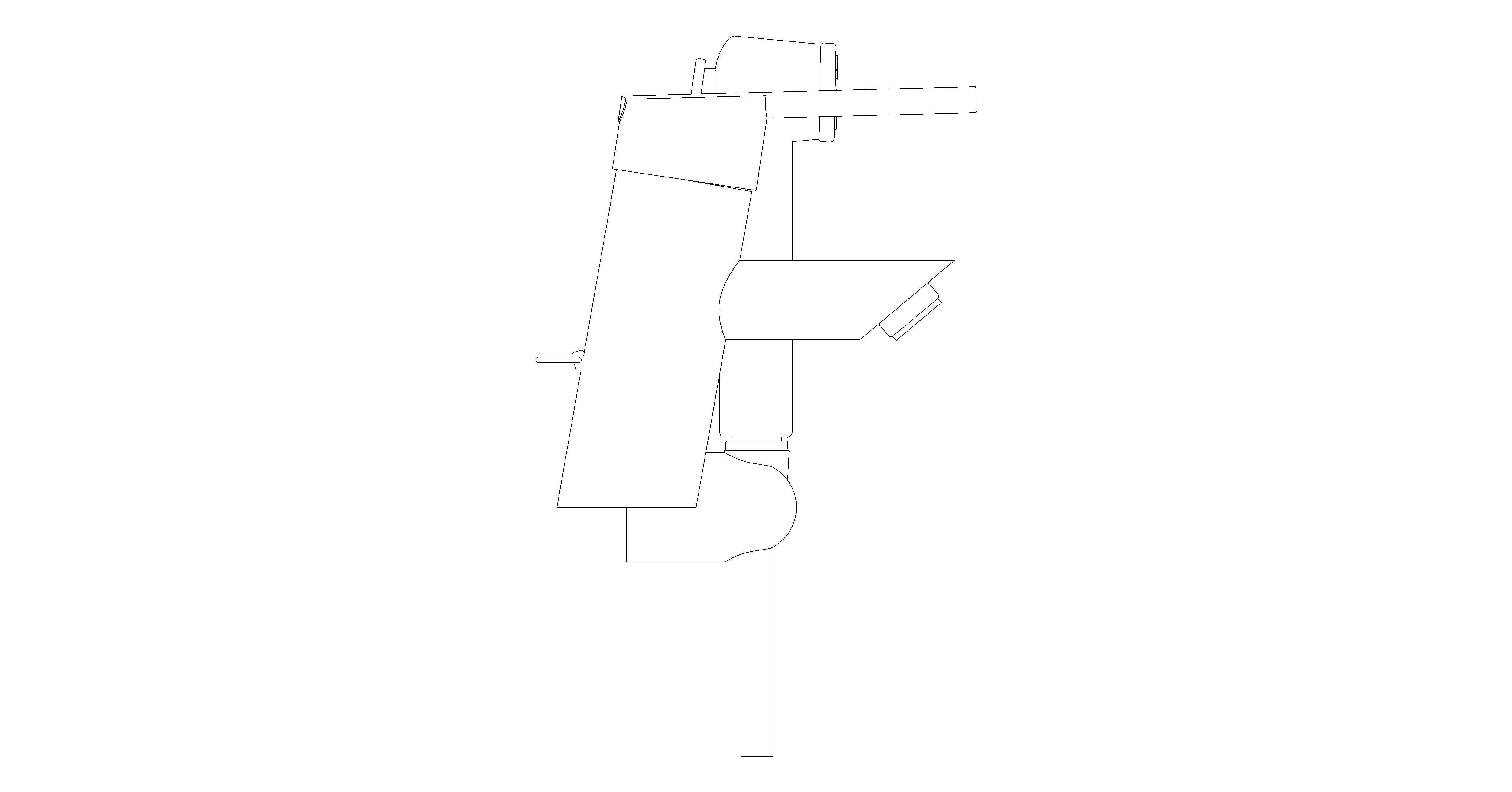 bimstore side image of the Feel Single Lever Basin Mixer 1/2″ S-Size - 23954000 from Grohe