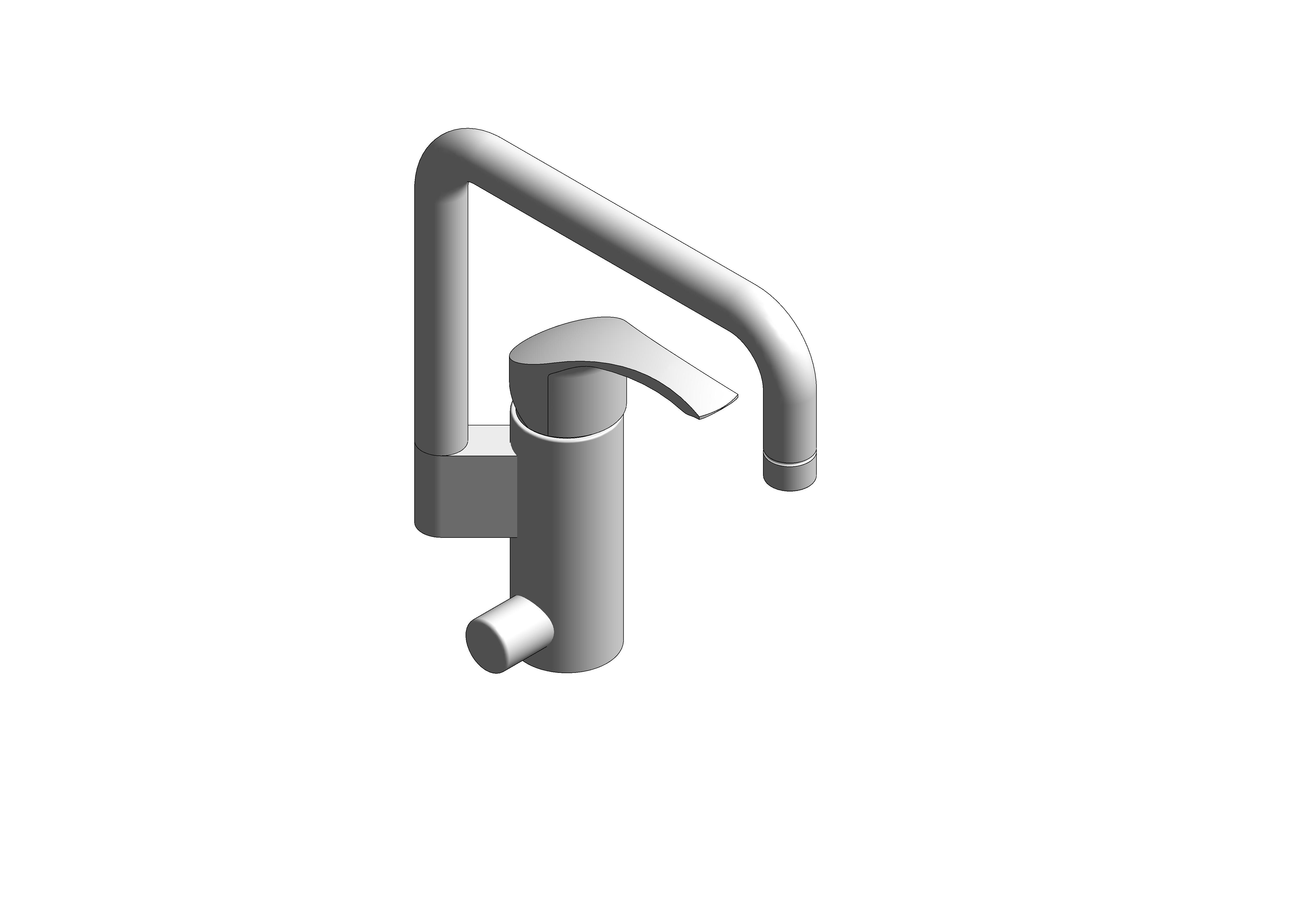 bimstore 3D image of the Eurosmart Kitchen Faucet - 31788000 from Grohe