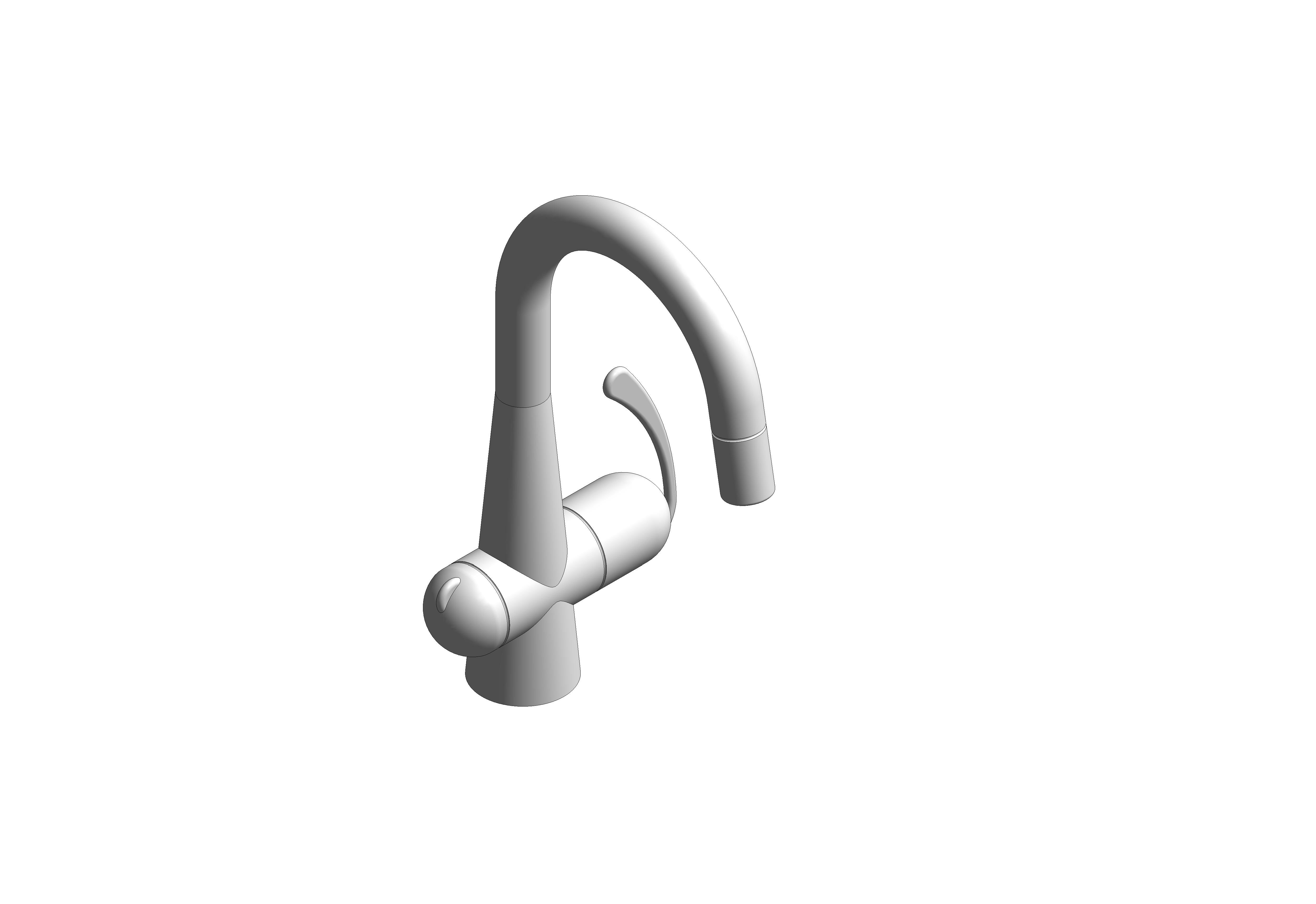 bimstore 3D image of the Zedra Kitchen Faucet - 31795000 from Grohe